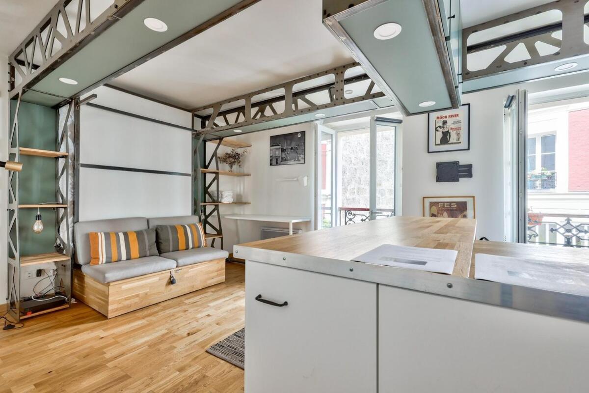 Apartment Lovely 5 Mn Walk To Laumiere Metro Station