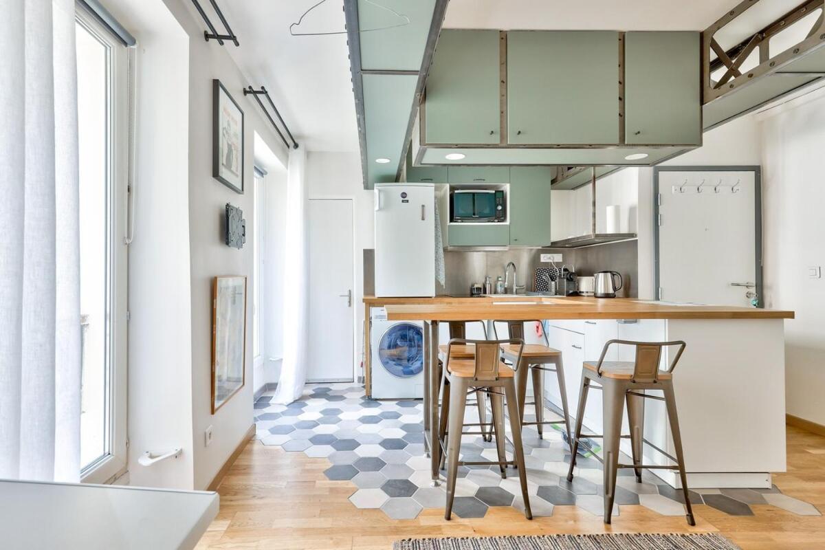 Apartment Lovely 5 Mn Walk To Laumiere Metro Station Paris