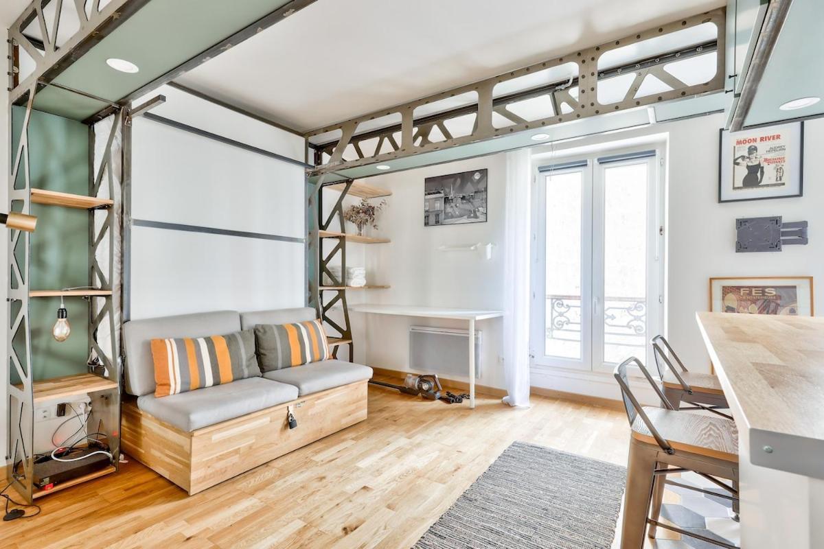 Lovely 5 Mn Walk To Laumiere Metro Station Apartment