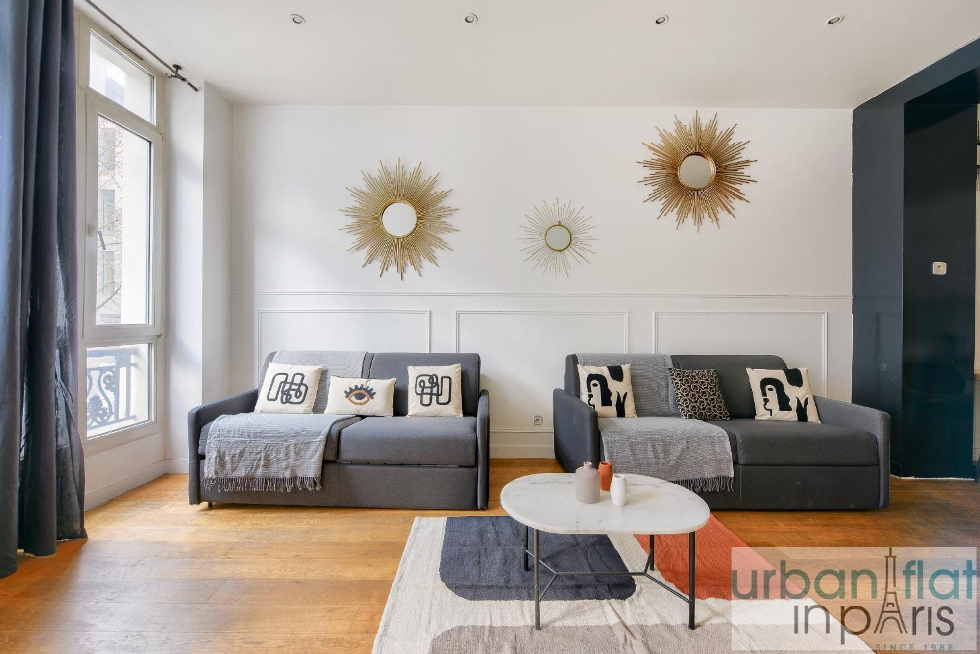 Urban Flat 34 - Beautiful 3 Bedroom Louvre Apartment Paris