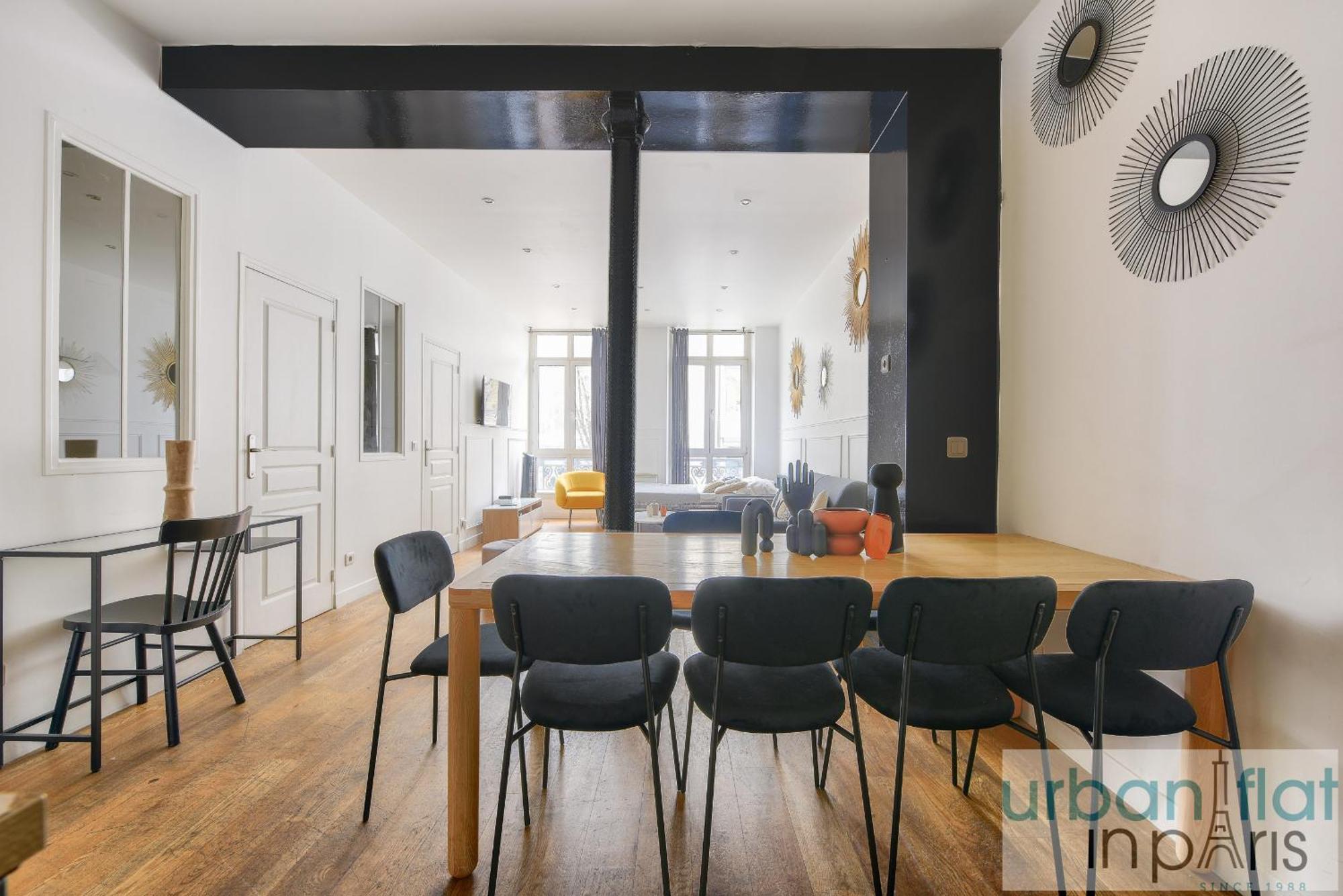 Urban Flat 34 - Beautiful 3 Bedroom Louvre * Paris