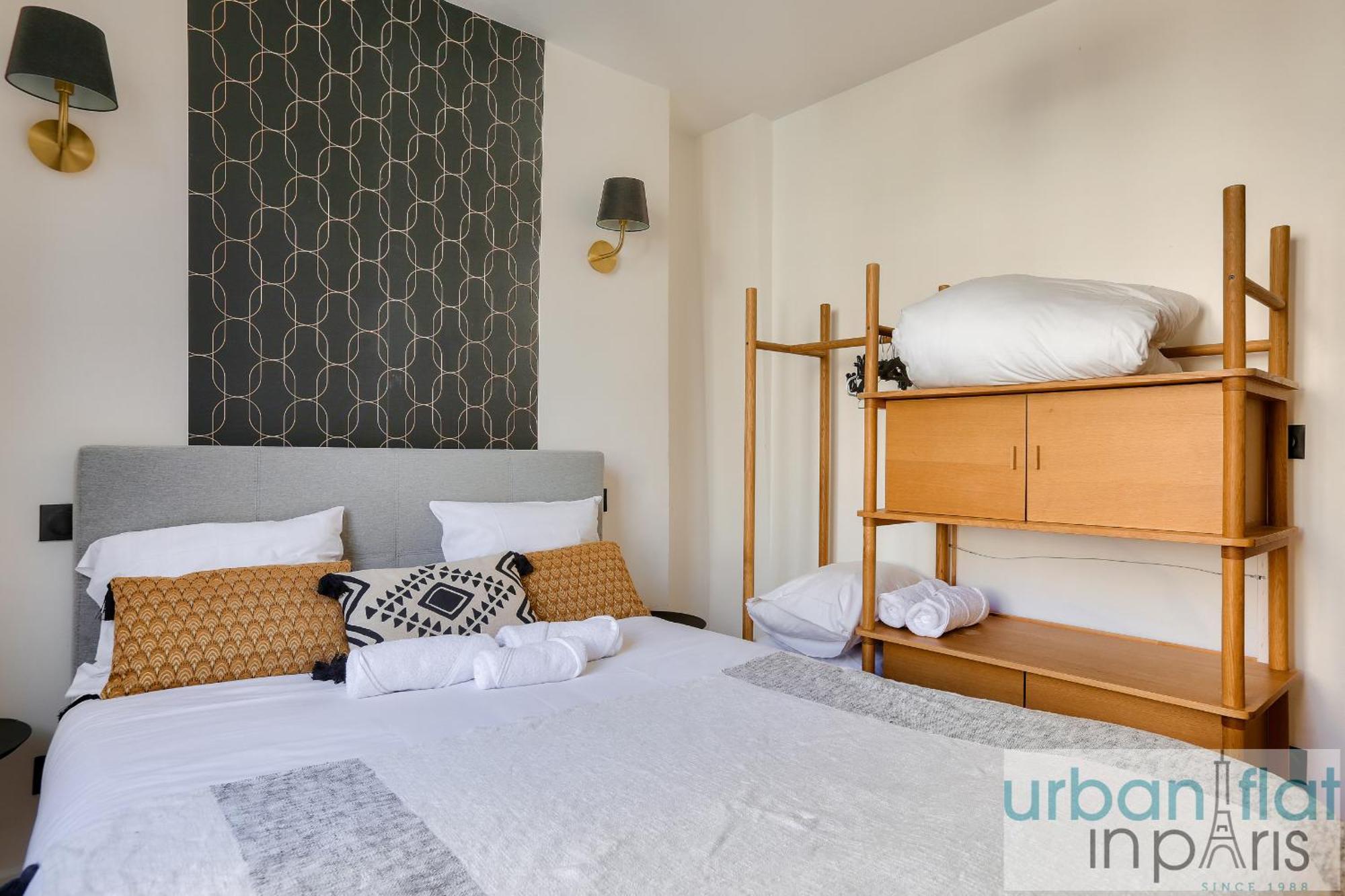 Urban Flat 96 - 1 Bedroom Aboukir * Paris