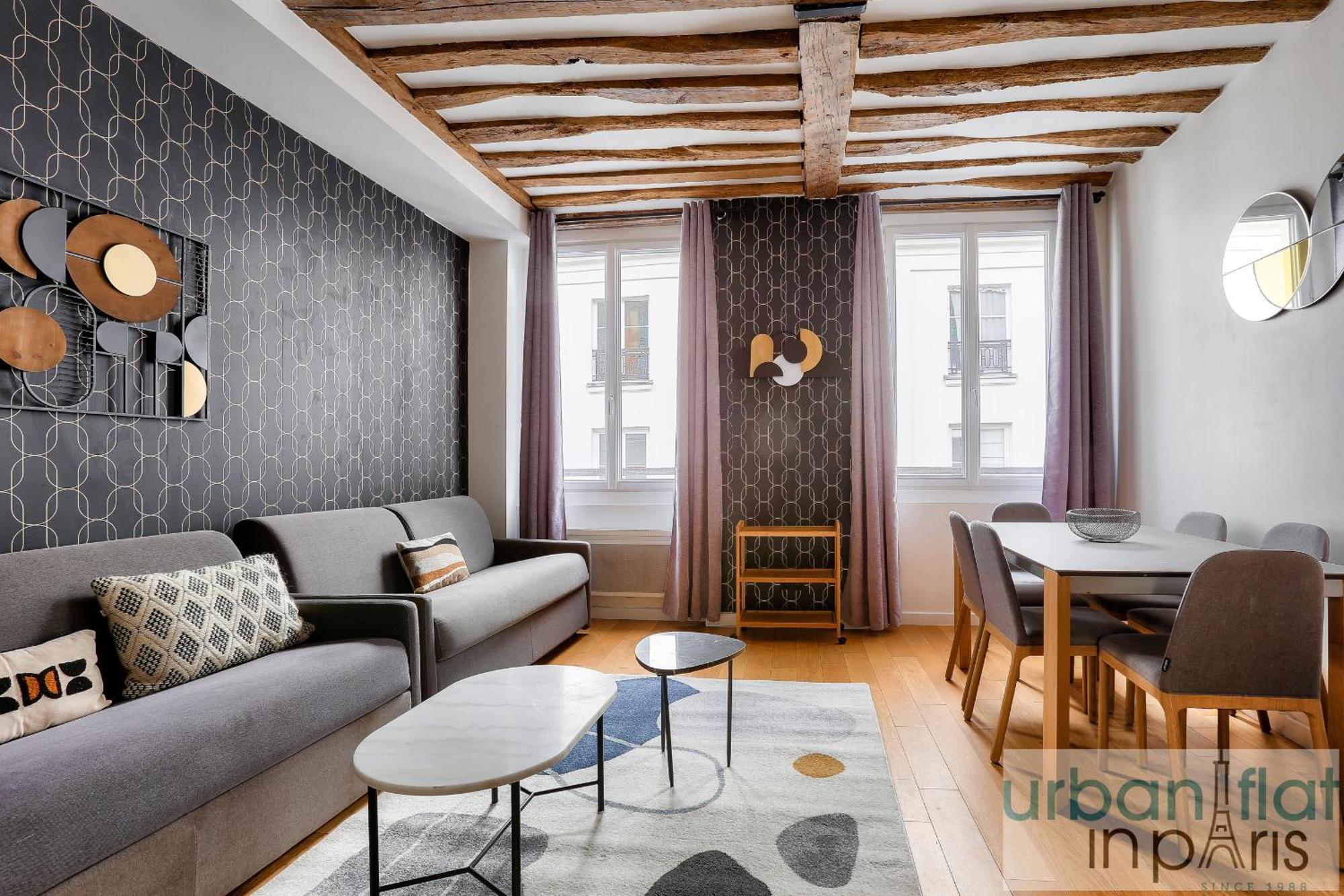 Apartment Urban Flat 96 - 1 Bedroom Aboukir Paris