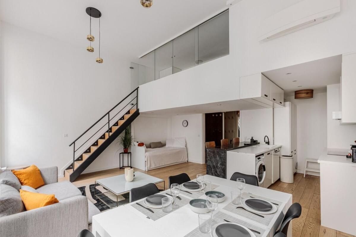 Beautiful Loft Duplex 6p Ac Heart Of Marais * Paris