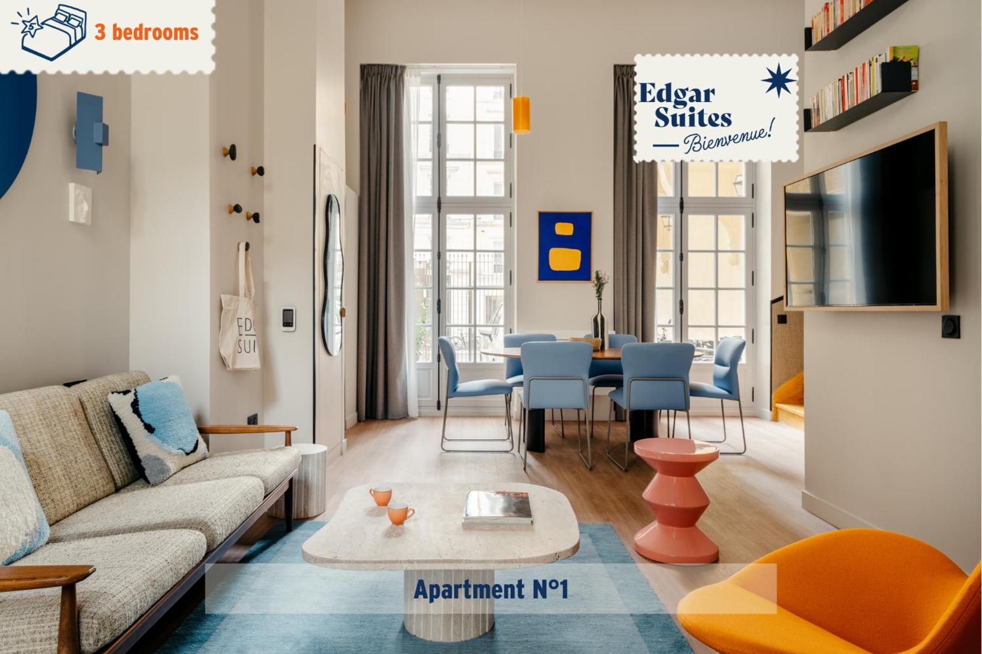 Edgar Louvre - Jour Aparthotel