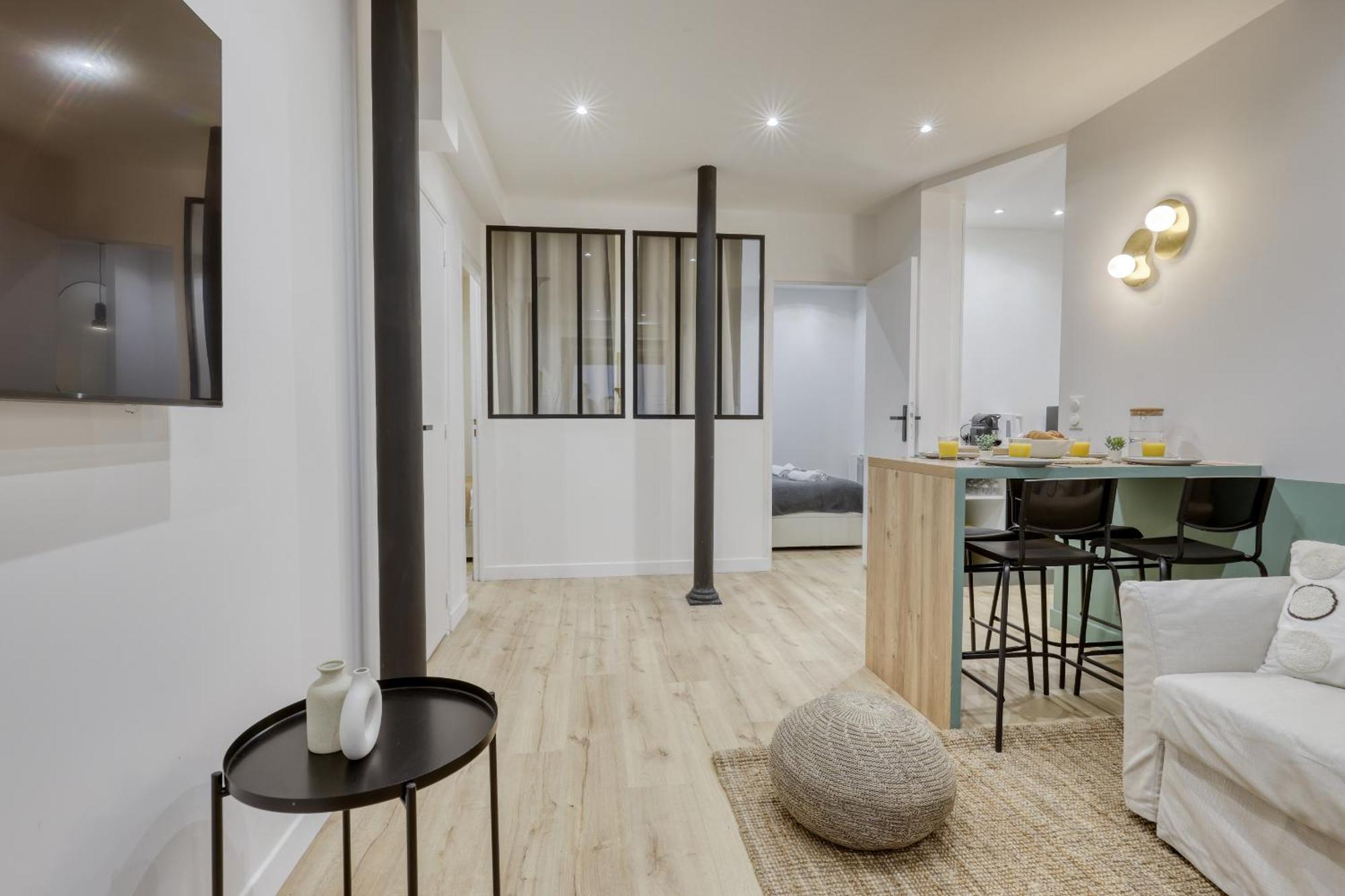 And New 2 Bedrooms Flat - Heart Of 02 Paris