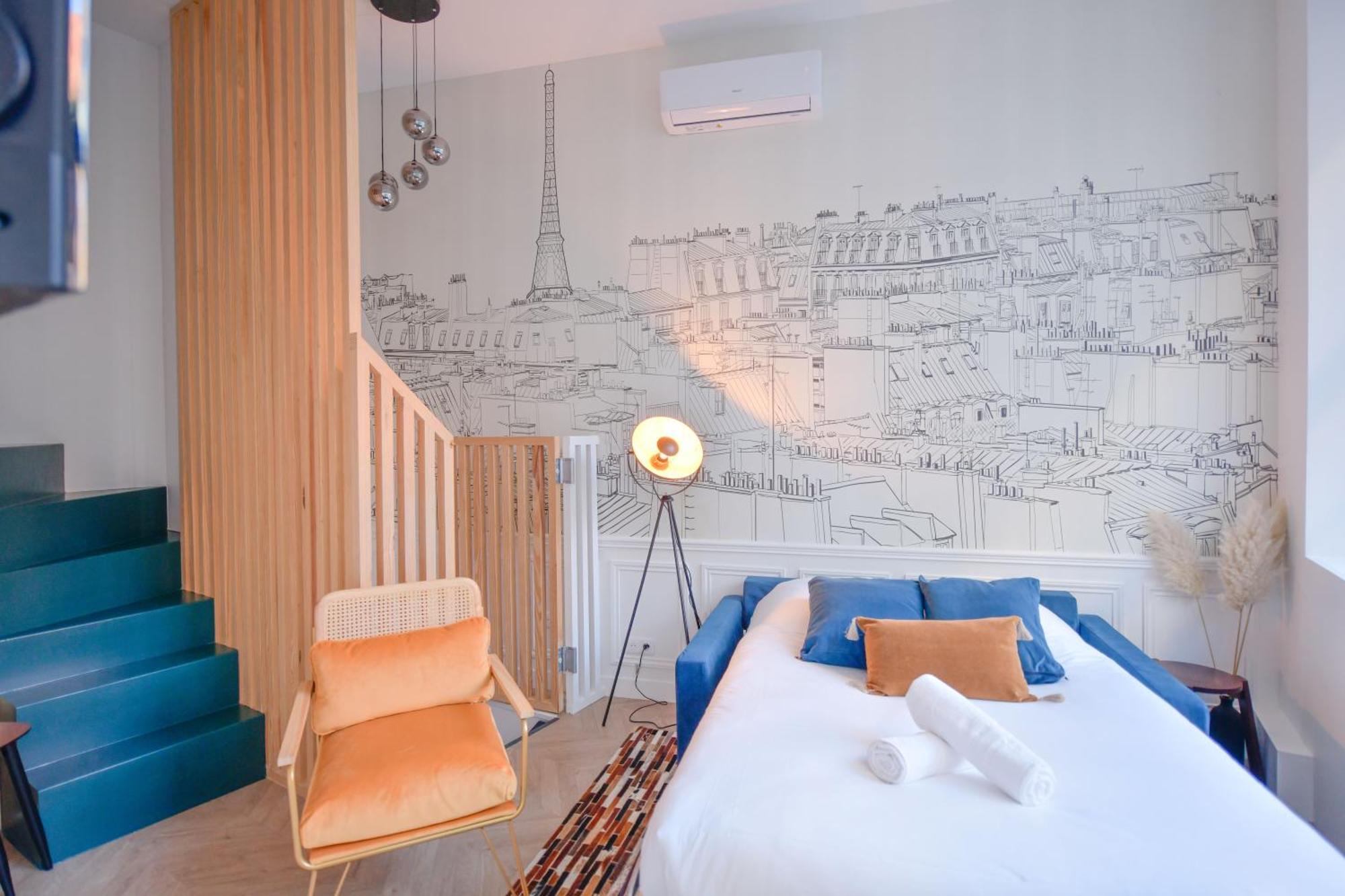 Apartment Montmartre Marvel! Designer Near Metro *