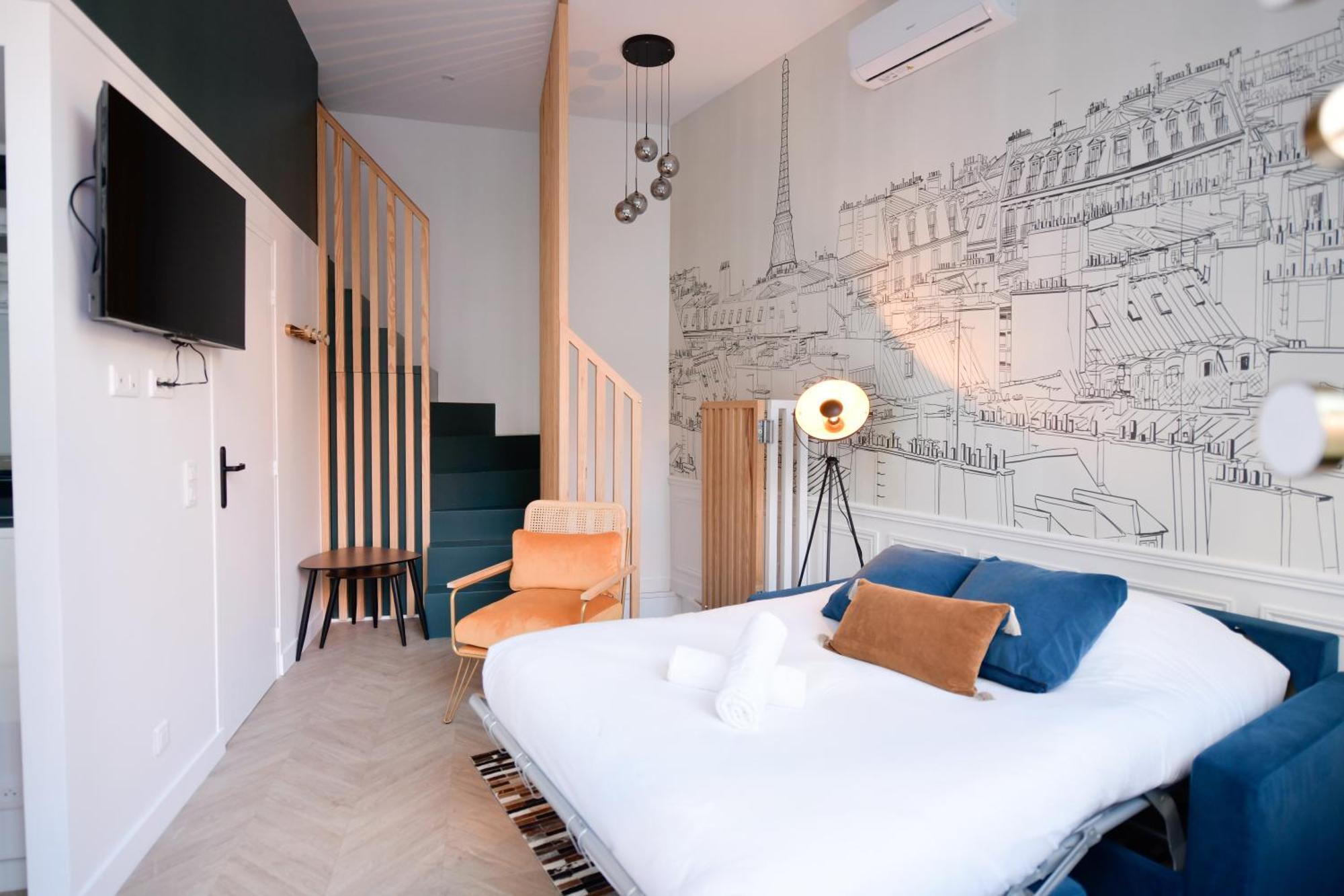 Apartment Montmartre Marvel! Designer Near Metro *