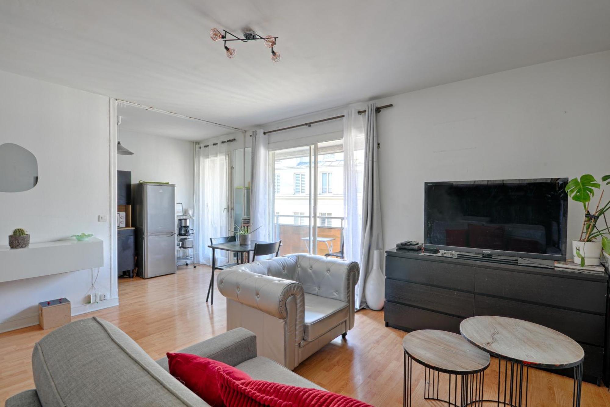 Apartment La Folie Mericourt - A 5 Min De Place Republique