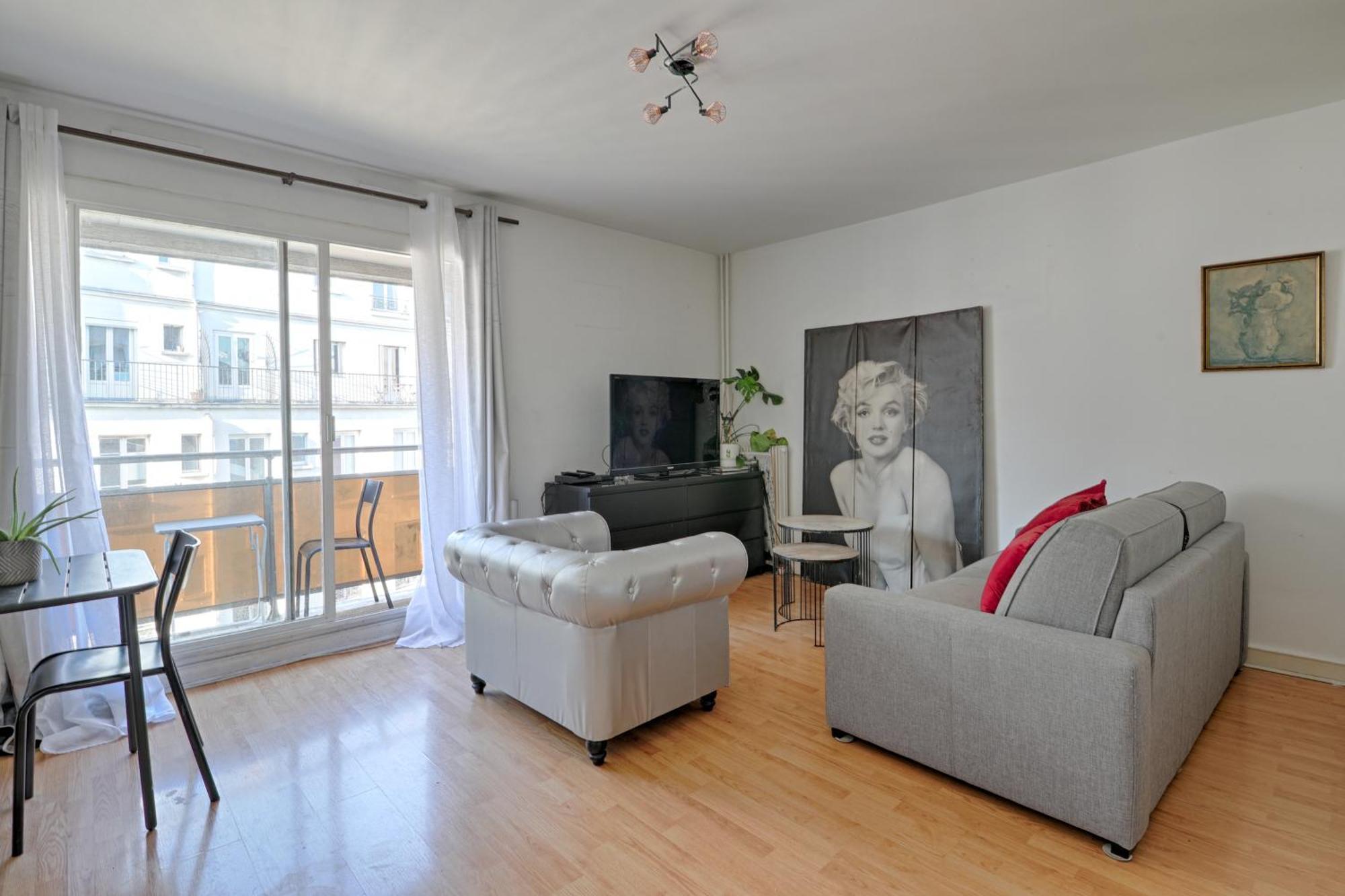 Apartment La Folie Mericourt - A 5 Min De Place Republique