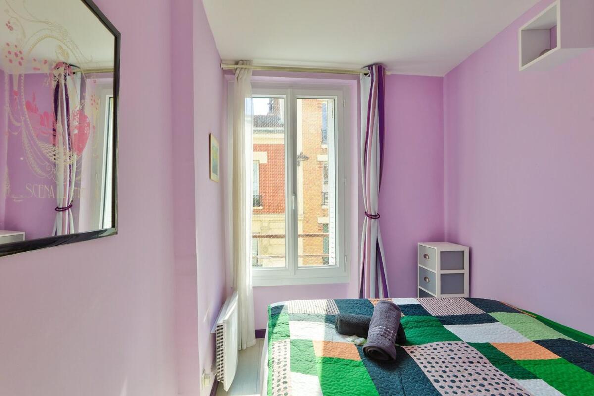 Apartment 1br Flat 2 Min Away From Metro Station Maraichers *