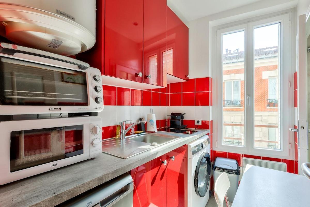 1br Flat 2 Min Away From Metro Station Maraichers Apartment