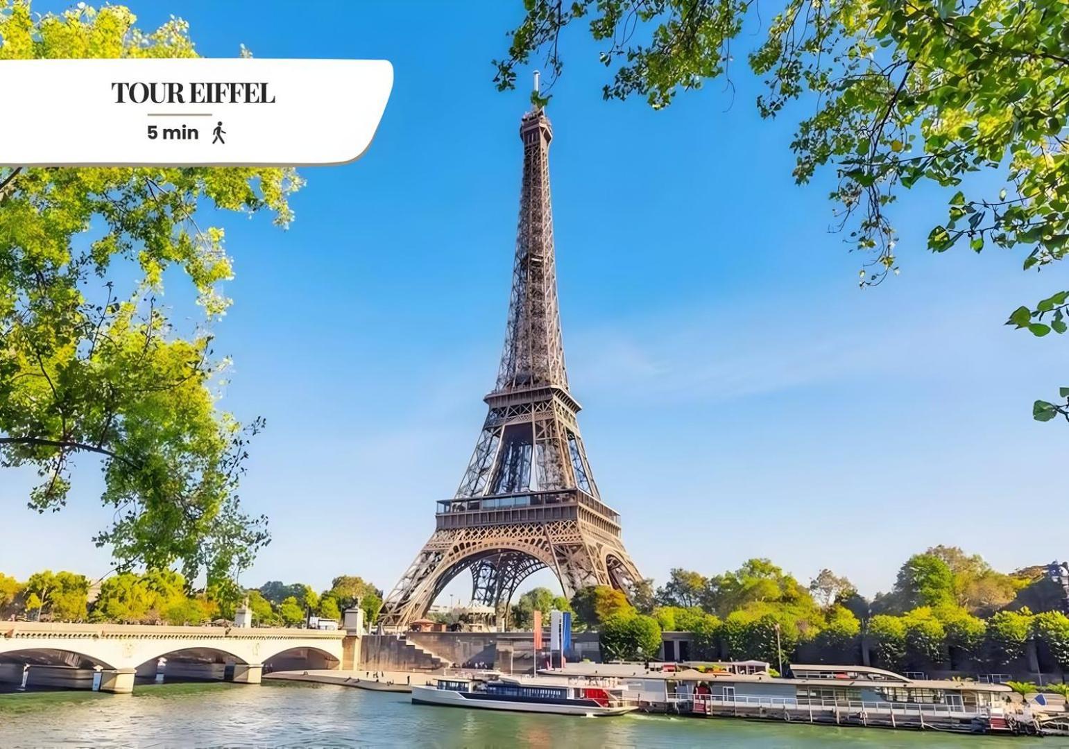 Tbs 319 - Superb With Eiffel Tower View Apartment Paris