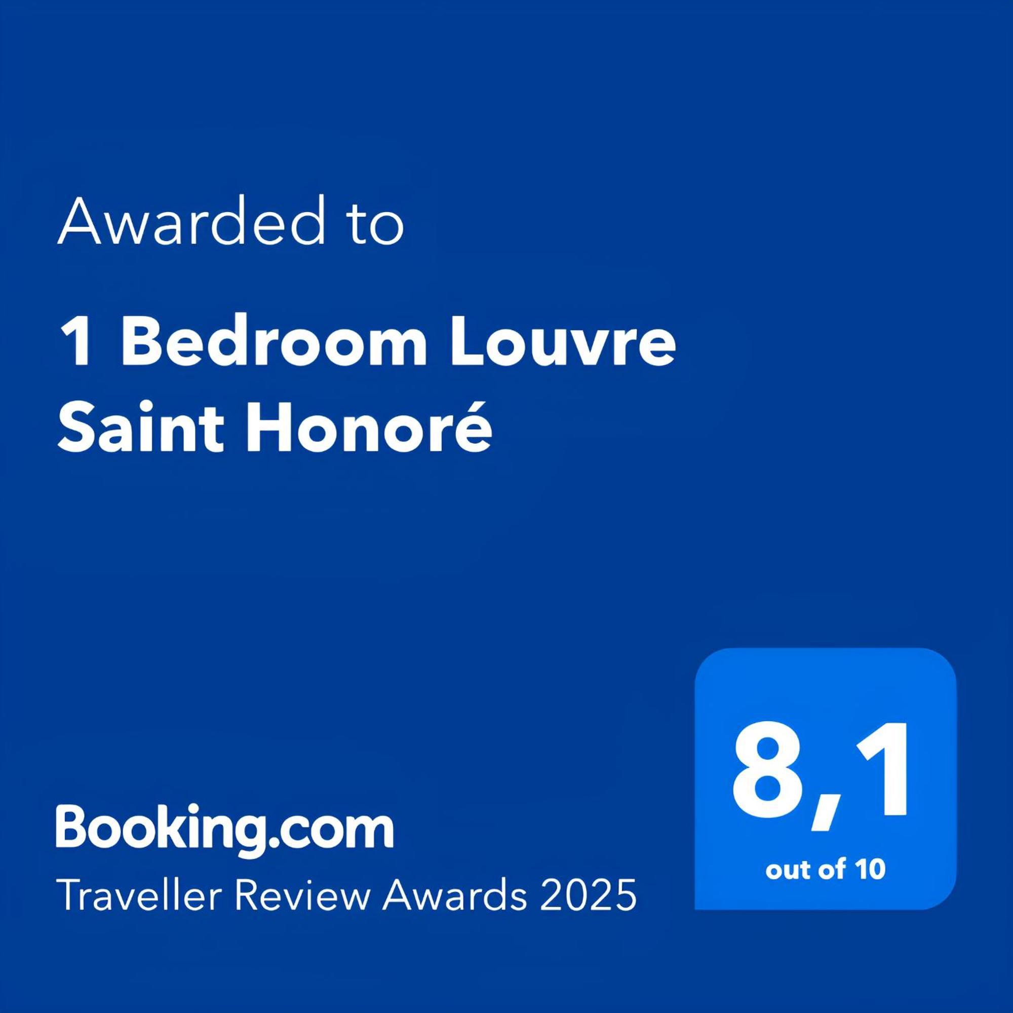 Apartment 1 Bedroom Louvre Saint Honore Free Netflix *