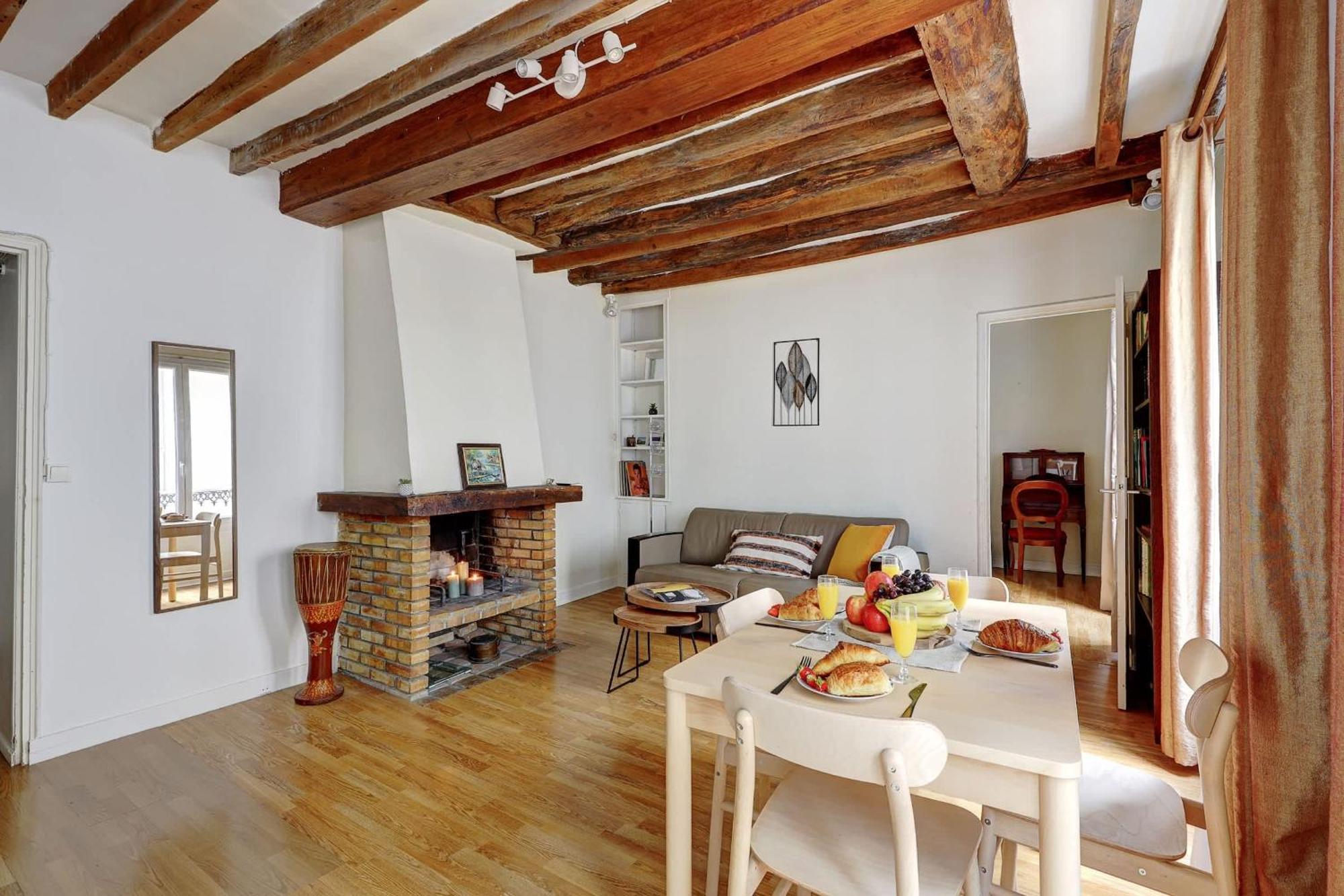 Bnbnova - 1br Eiffel Tower & Rue Cler Paris