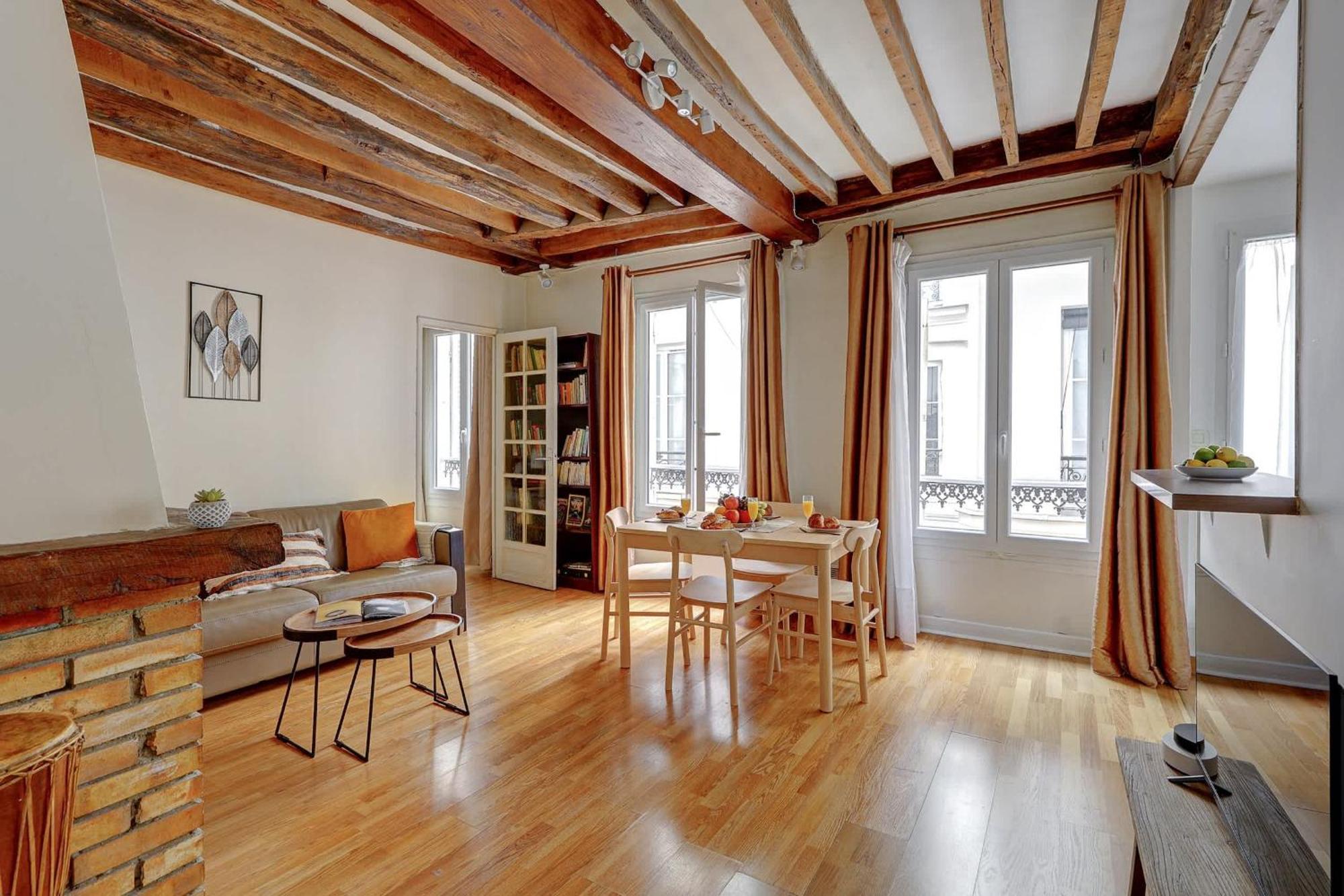 Bnbnova - 1br Eiffel Tower & Rue Cler