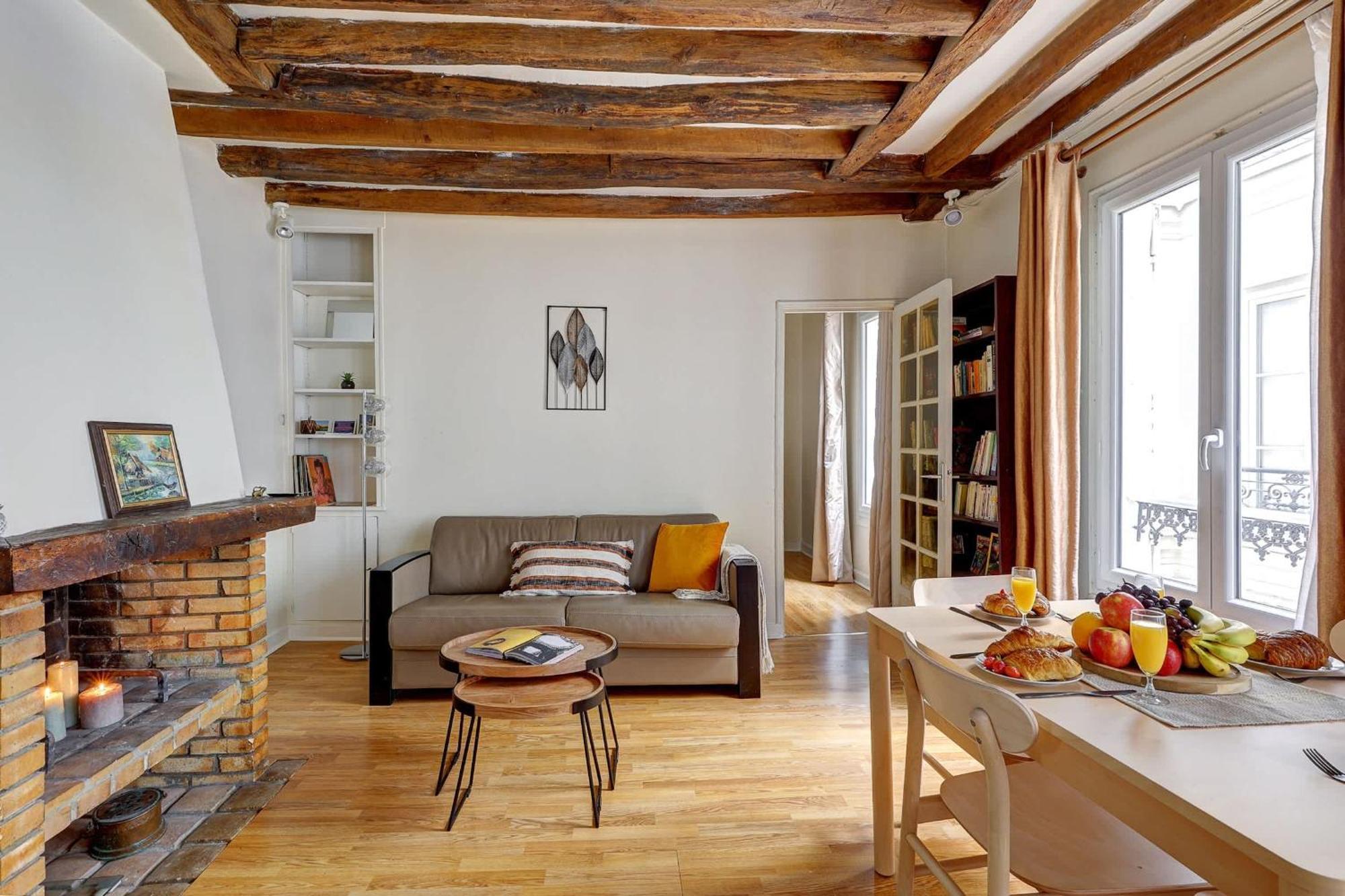 Bnbnova - 1br Eiffel Tower & Rue Cler *