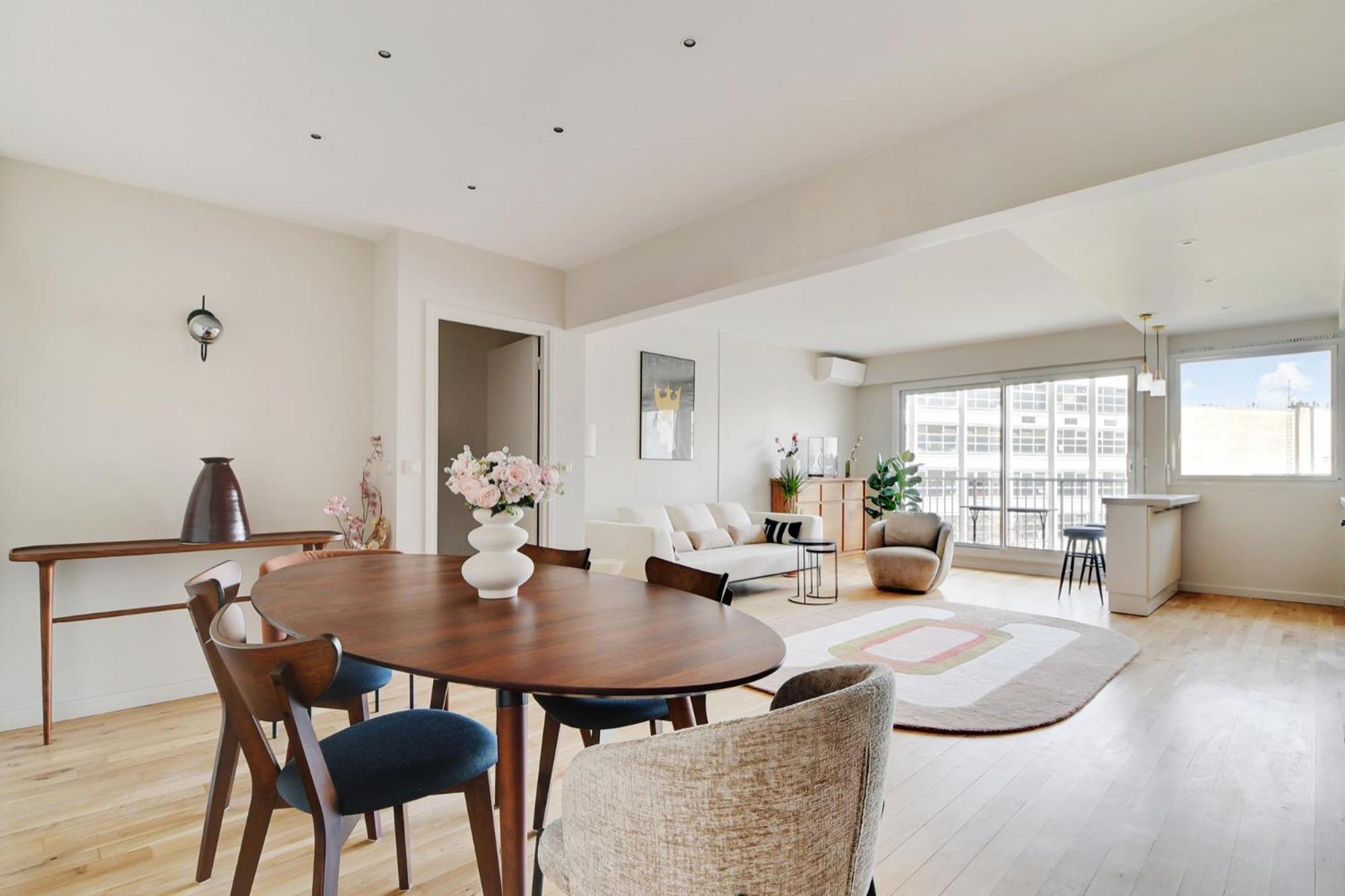 Apartment Exceptionnel 3p 100m2 - Luxe & Lumiere Face Parc Monceau *