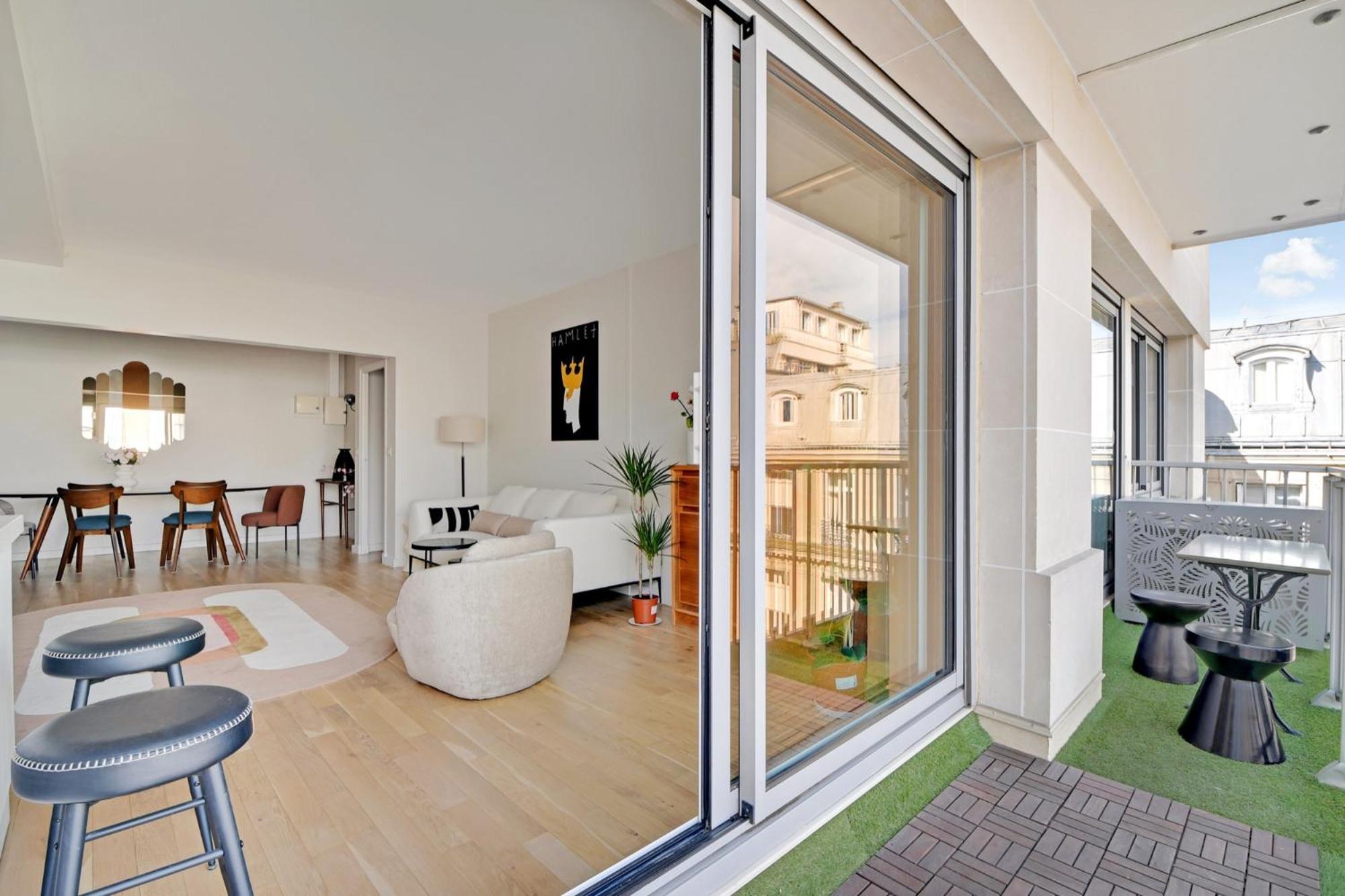Exceptionnel 3p 100m2 - Luxe & Lumiere Face Parc Monceau Apartment *