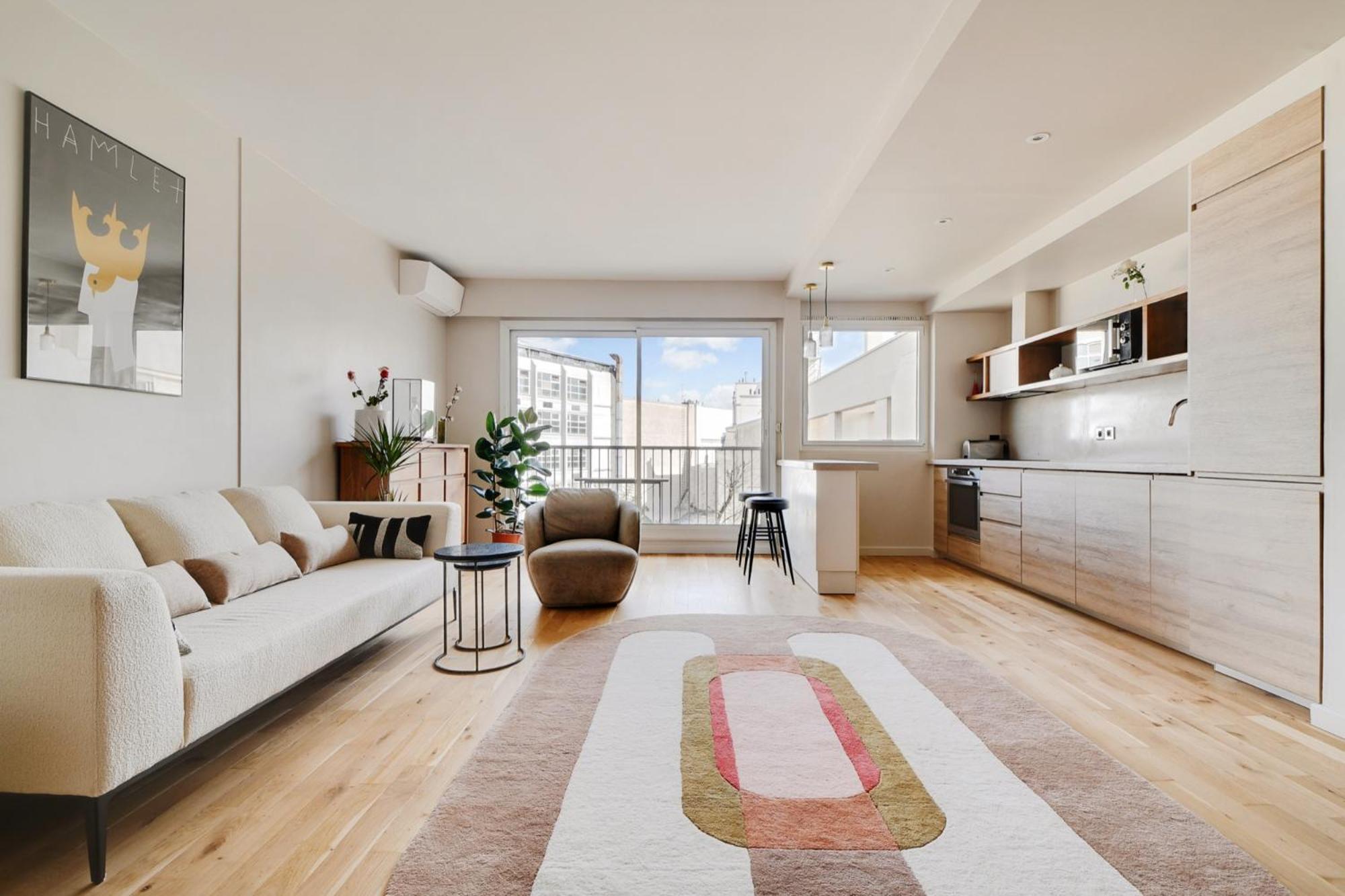 Apartment Exceptionnel 3p 100m2 - Luxe & Lumiere Face Parc Monceau Paris