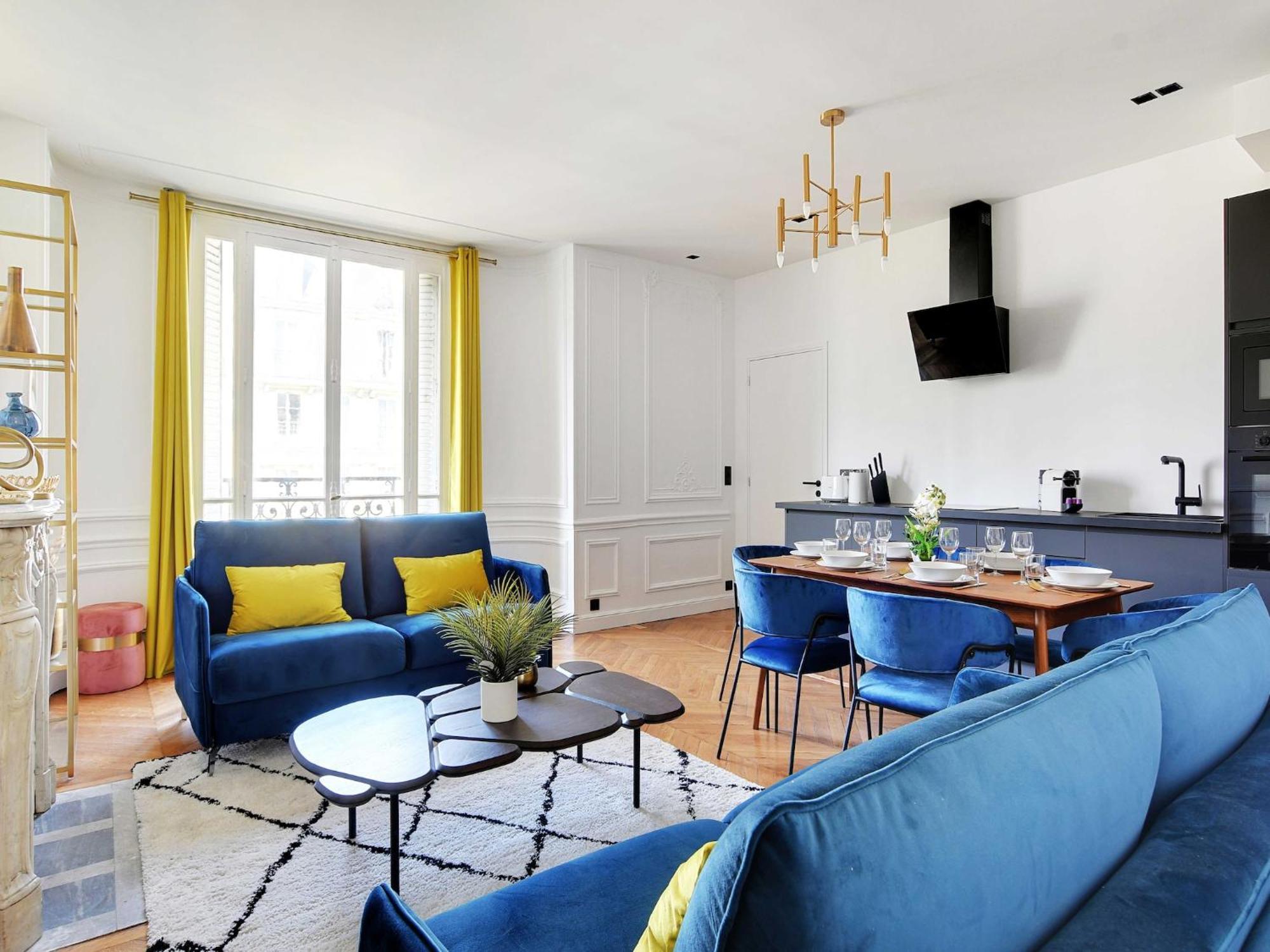 Spacious - 3br 6p - Quinze-vingts Apartment Paris