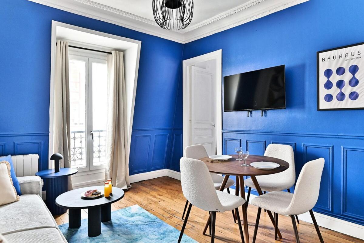 Apartment Paisible Centre De - Bleu - Iv Paris
