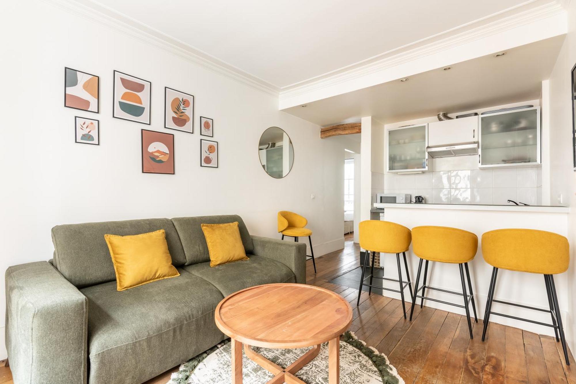 Elegant 2br - Proche Tour Eiffel Paris