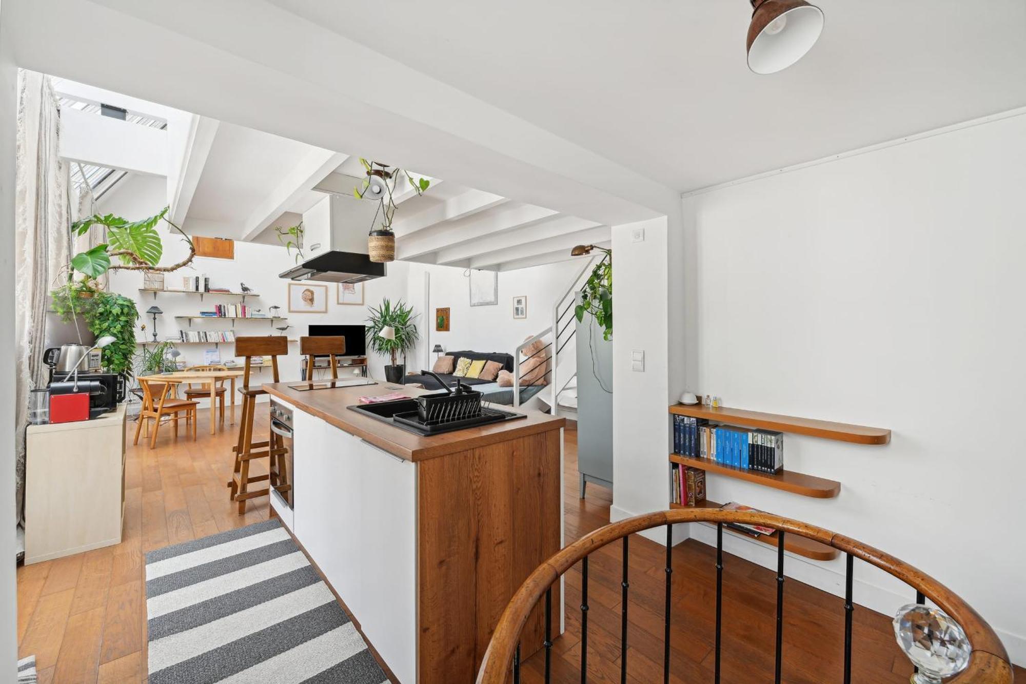 Appartement Montparnasse - Authentique atelier d'artiste *
