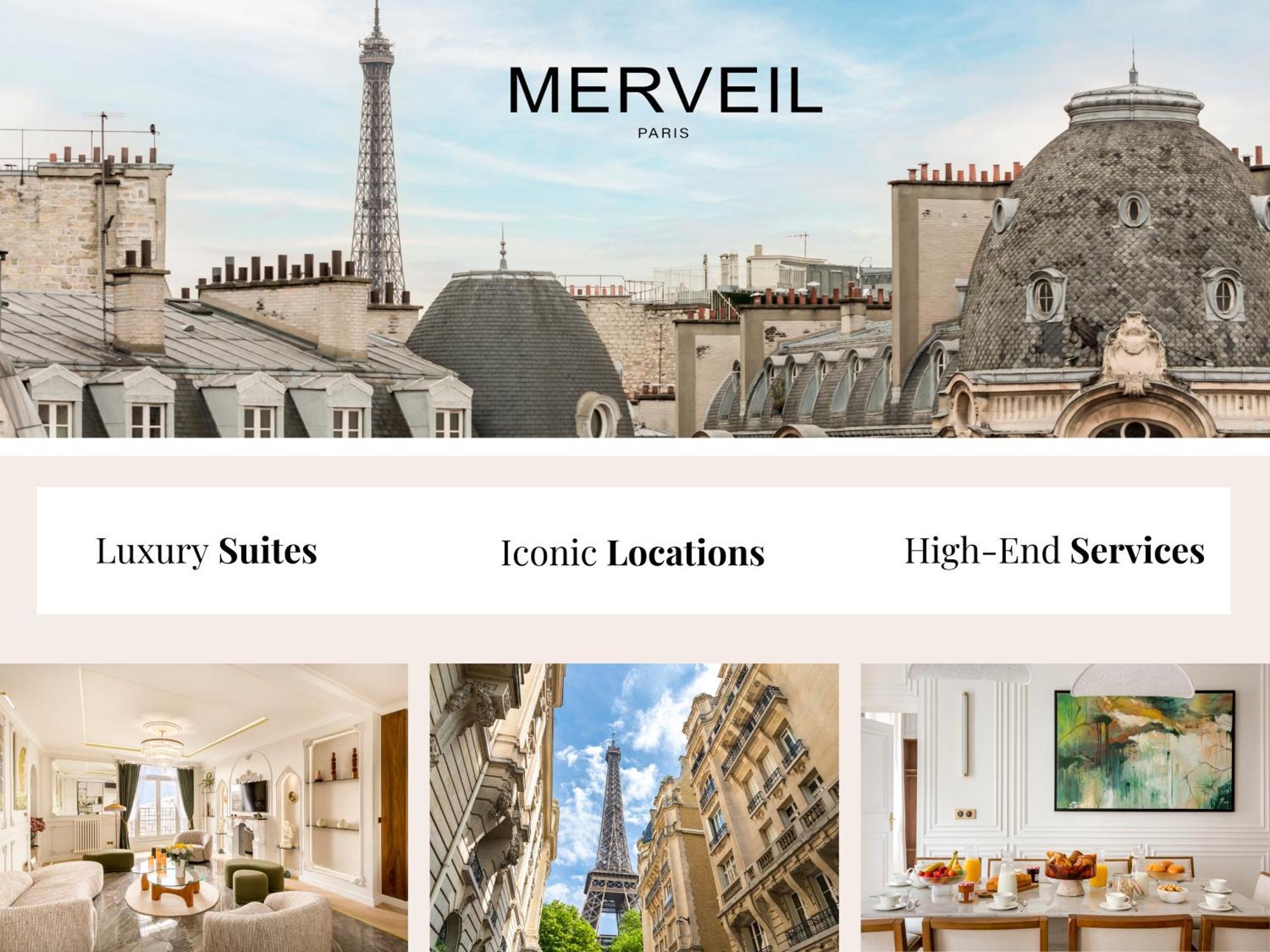 Merveil - Luxury - Louvre - Rambuteau Paris