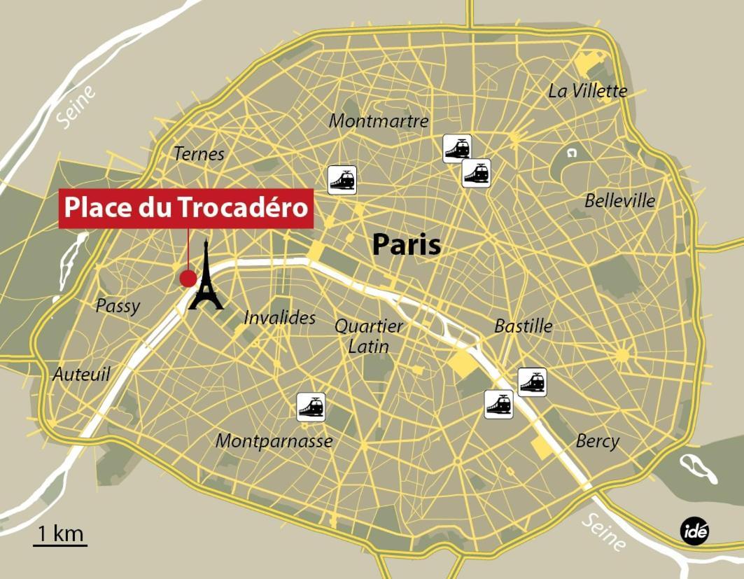 Apartment New Trocadero - Eiffel Tower *