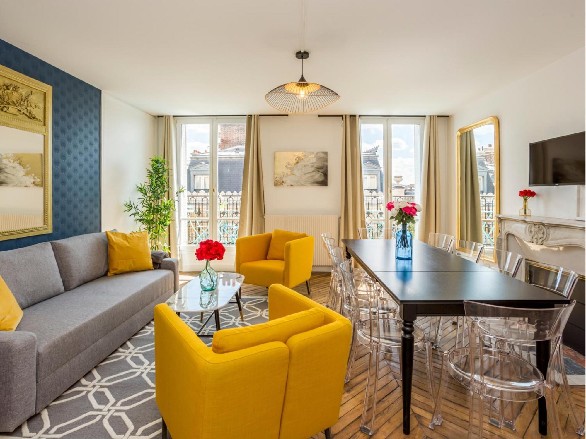 Apartment Merveil Family - Tilsitt - Eiffel Tower View Paris