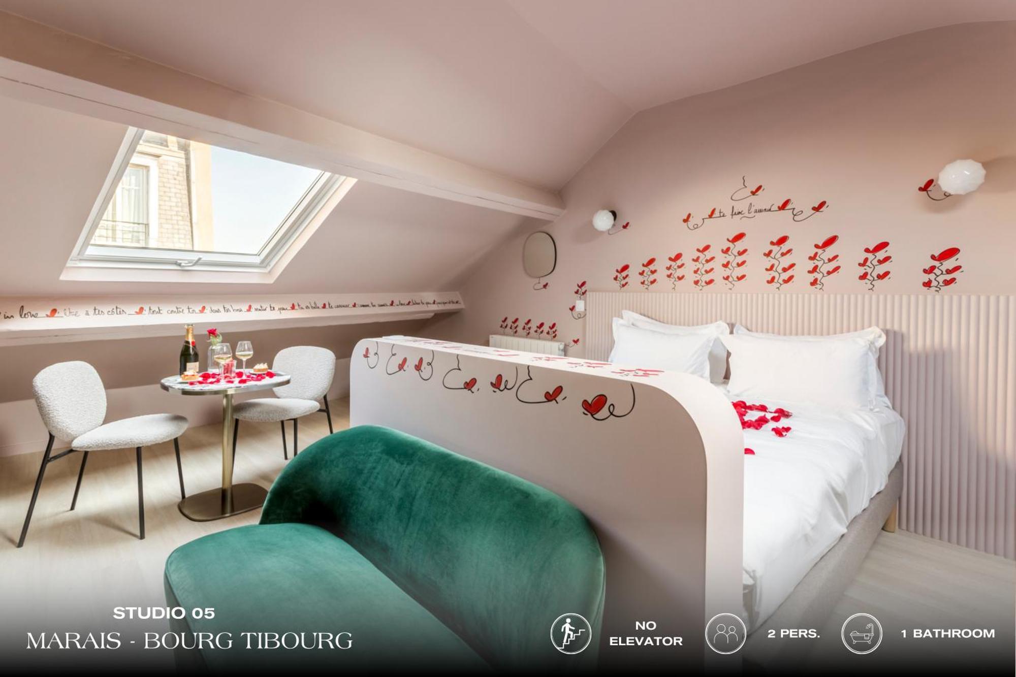 Apartment Beauquartier - Marais, Bourg Tibourg Paris