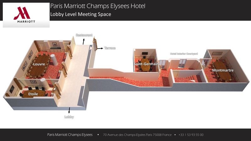 Hotel Marriott Champs Elysees Paris