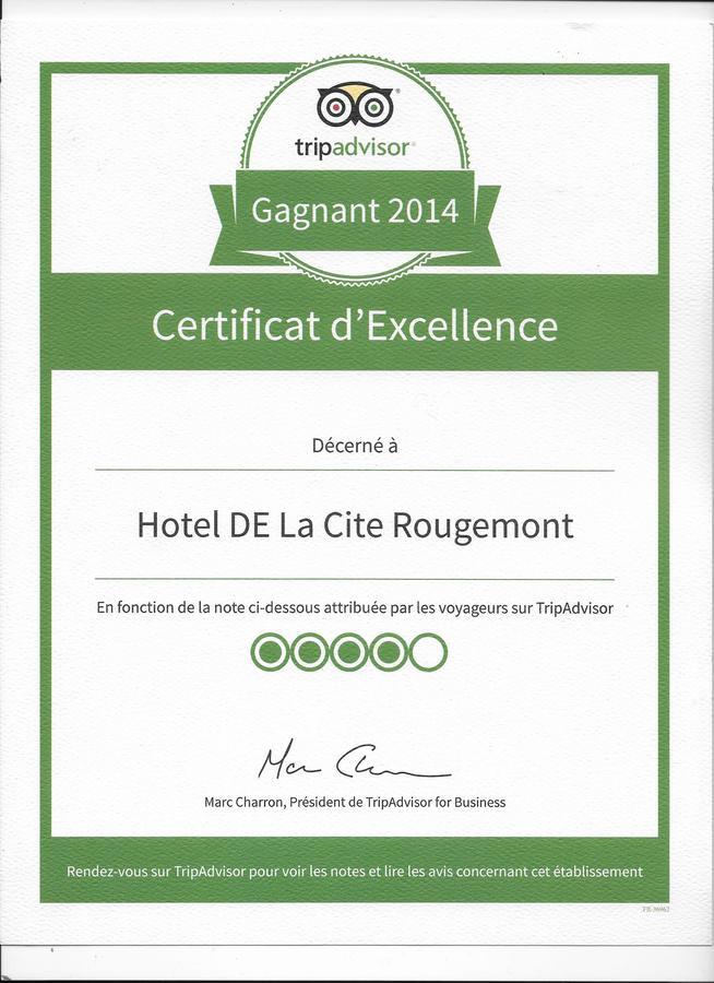 De La Cité Rougemont 2* Paris
