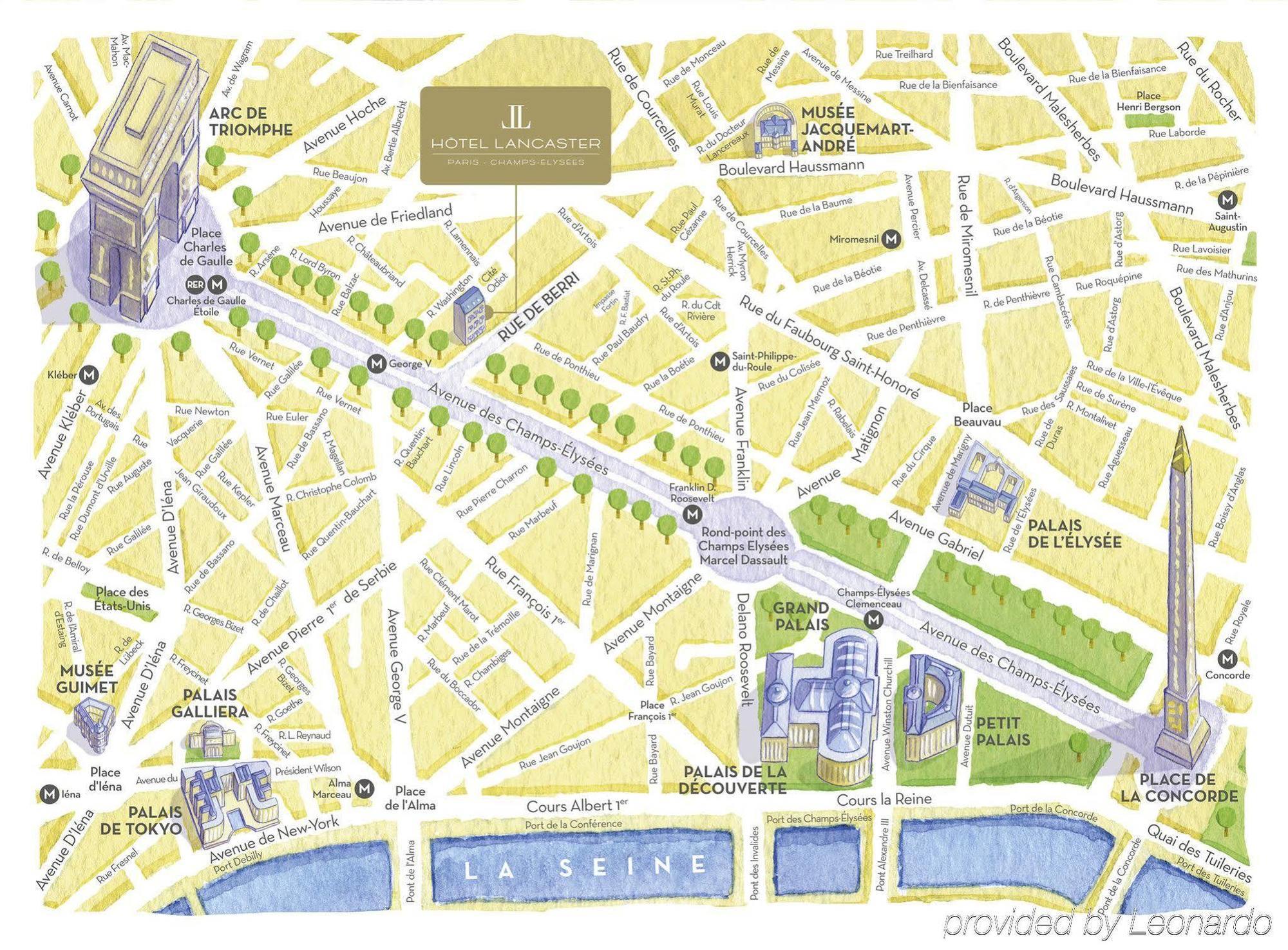 Hotel Lancaster Champs-elysées 5*
