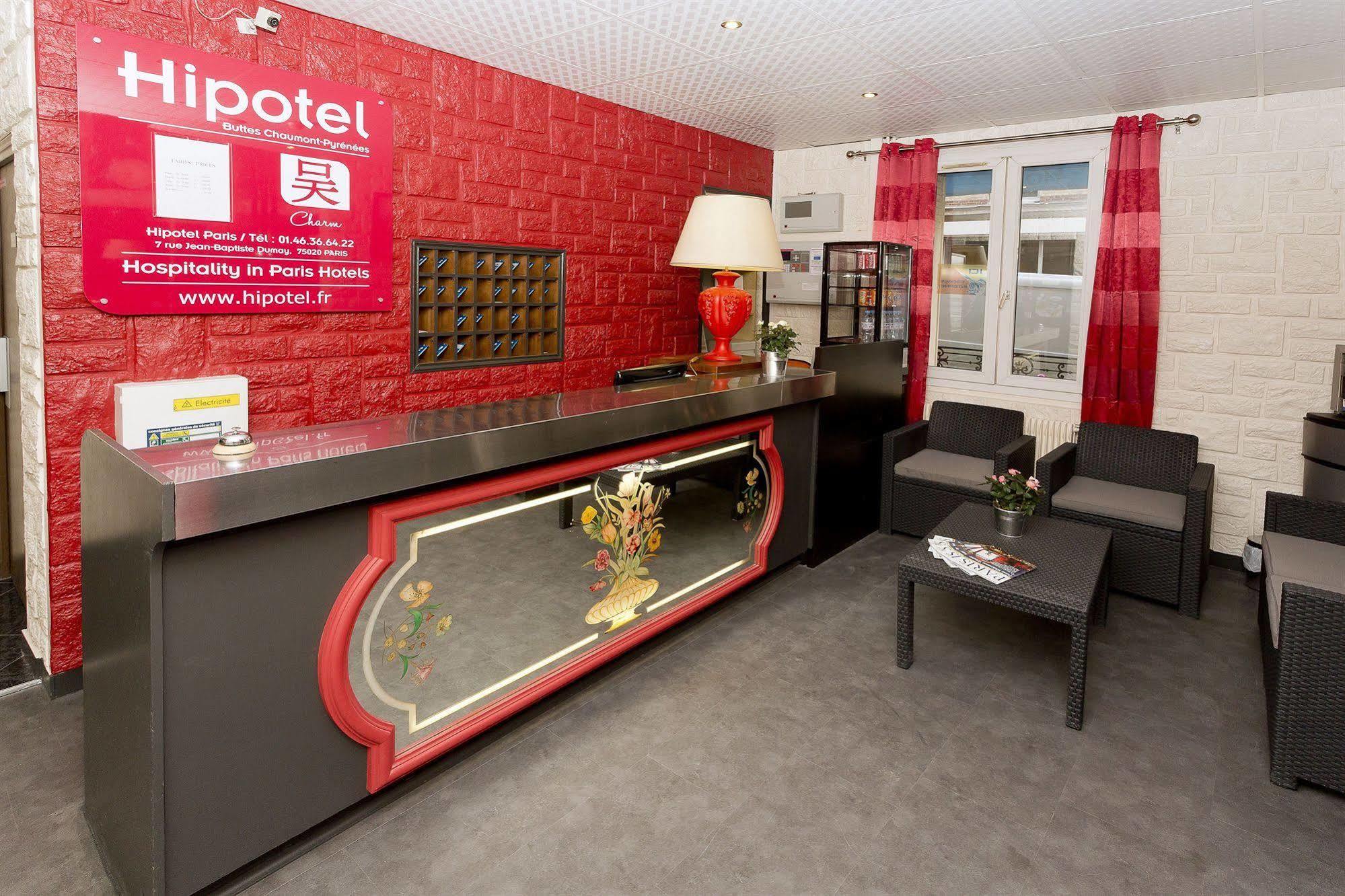 Hipotel Buttes Chaumont Belleville 3*