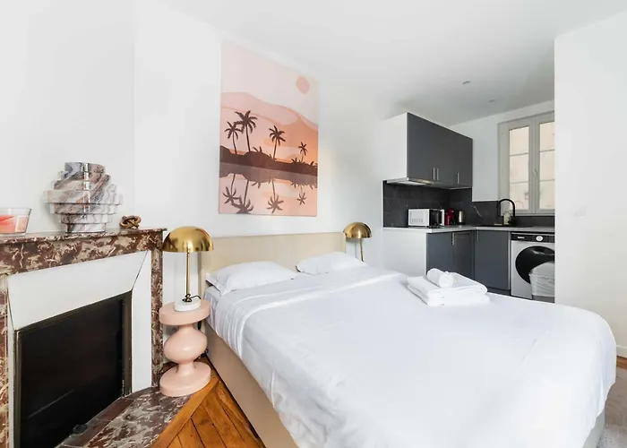Studio Neuf Metro Jaures- Paris 19 - 2P - Flat-Guest