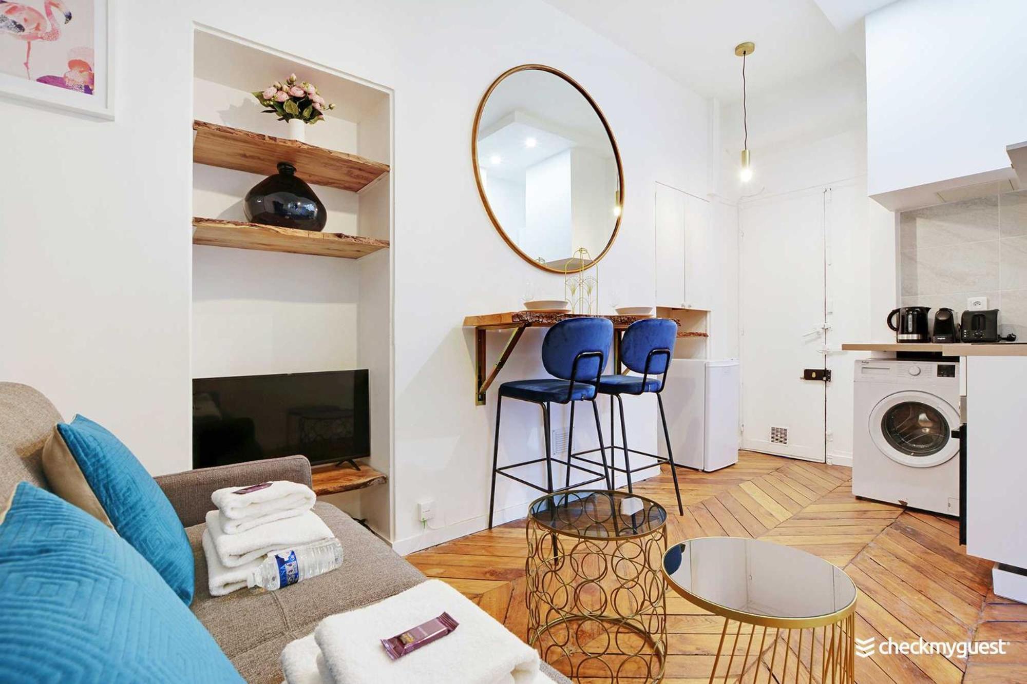 Chic Parisian Retreat - Alexandre Dumas 2c * Paris