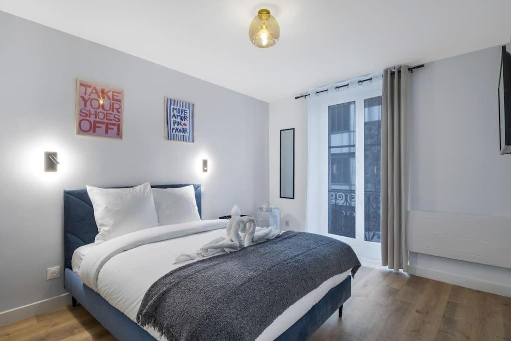 11.appart 4pers#1 Bedroom#pigalle#opera#paris 9 *