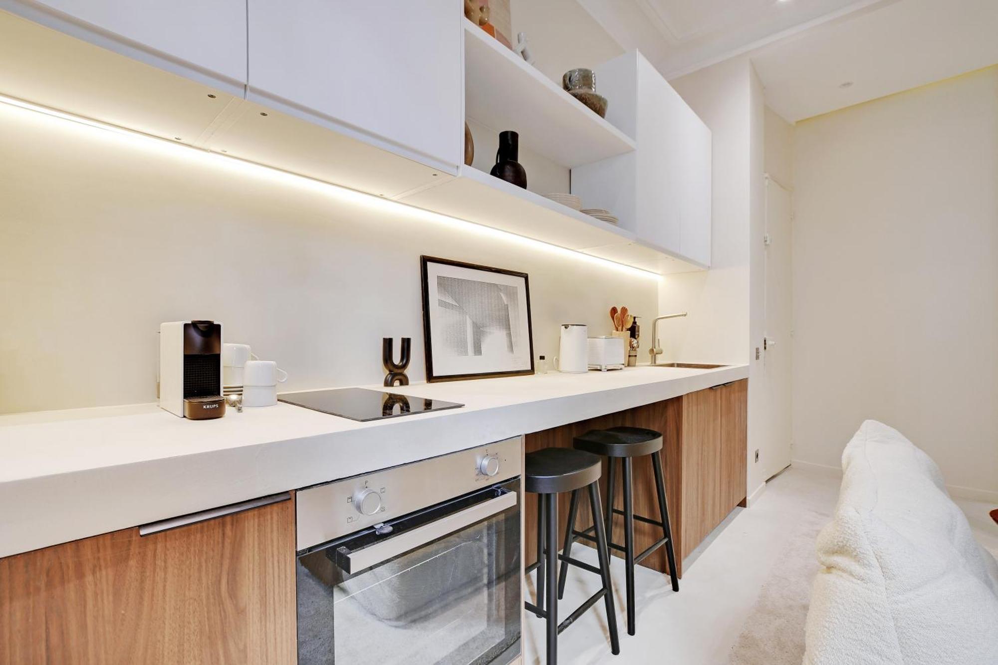 Appartement Petit Luxe Parisien - 2p - Parc Monceau Paris