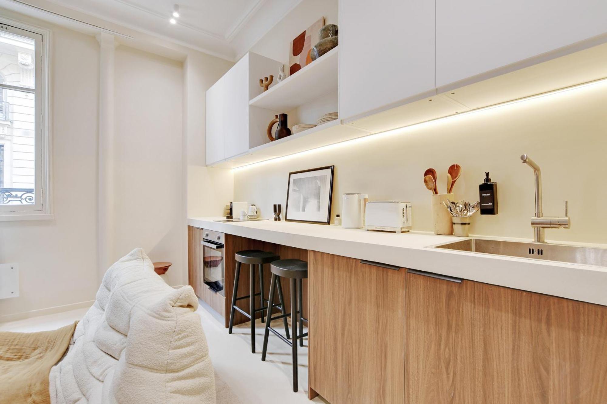 Petit Luxe Parisien - 2p - Parc Monceau Appartement *
