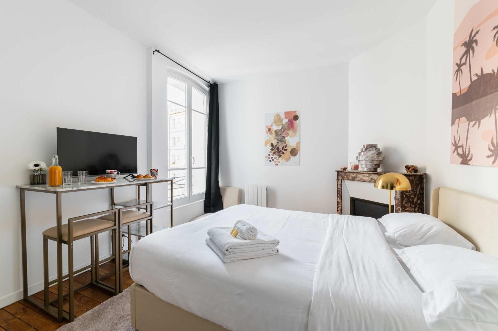Neuf Metro Jaures- 19 - 2p - Flat-guest Appartement Paris