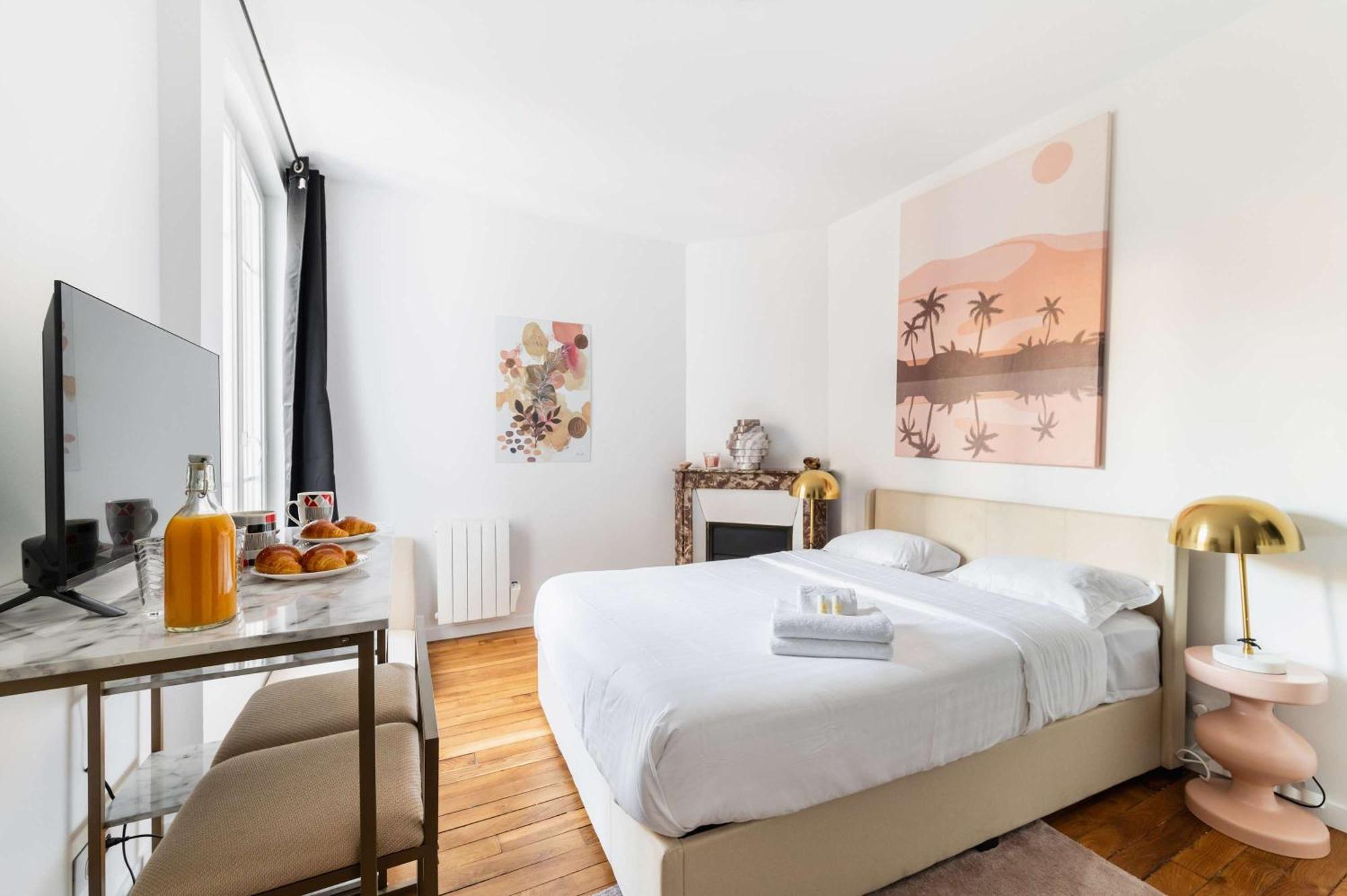Appartement Neuf Metro Jaures- 19 - 2p - Flat-guest Paris