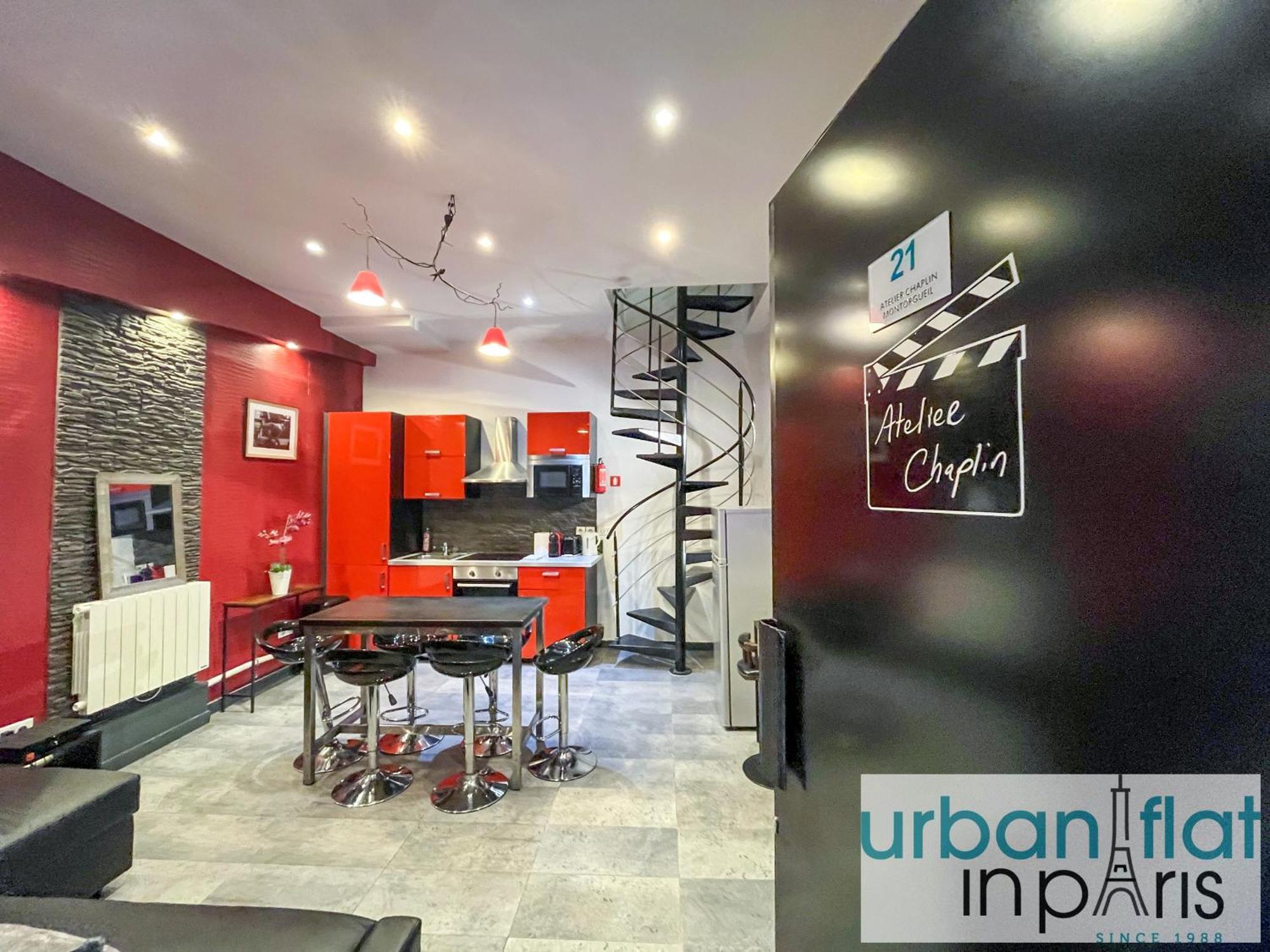 21 Atelier Chaplin Montorgueil Apartment