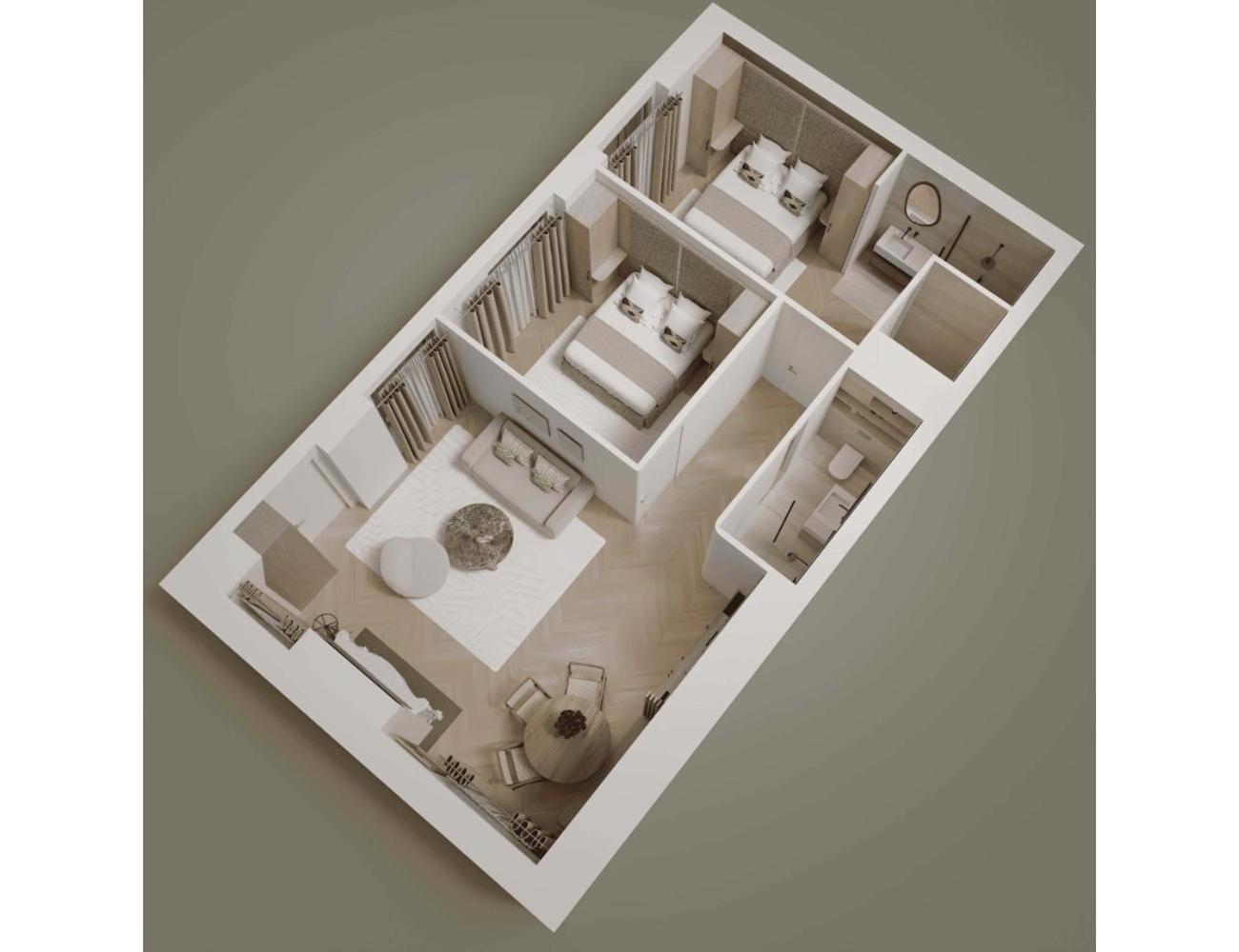 Elegant Apartment- 2br-6p- Le Marais *