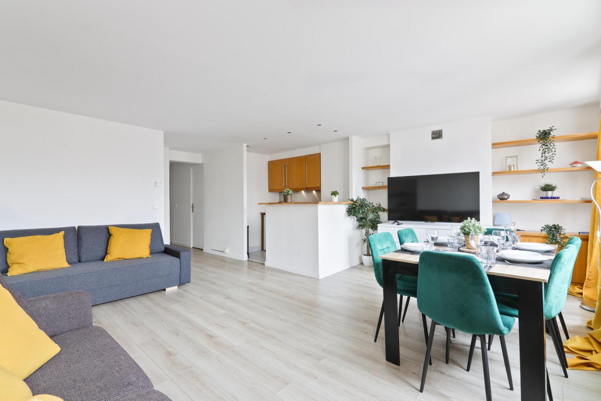 Apartment Heart Of Paris-1br- 6p - Les Halles - Free Netflix *
