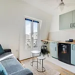 Ideal Studio For 2 People - Marche Des Batignolles