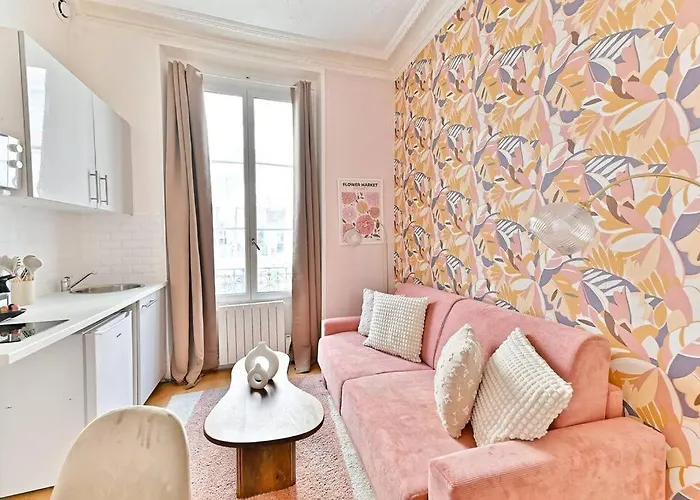 Magnifique Appartement Neuf Rose Paris 14Eme