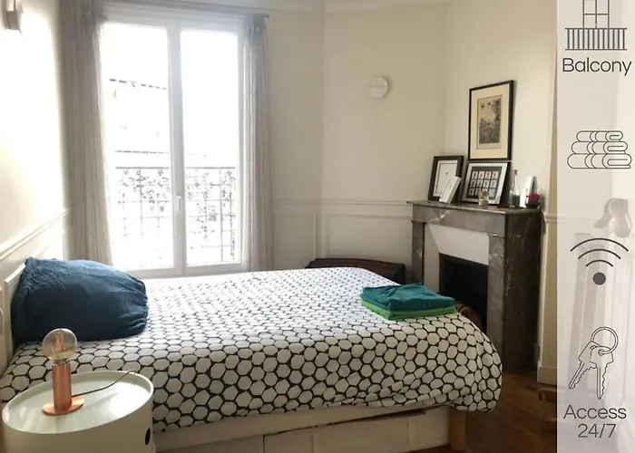 2 Pieces Lumineux Avec Balcon Filant