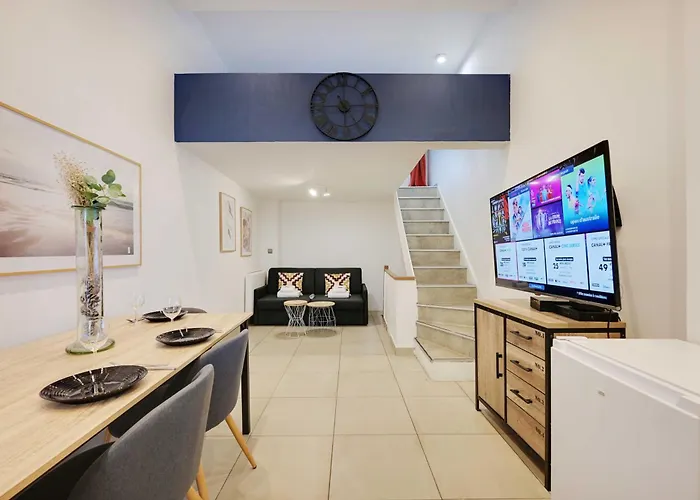 Charming Apartment -1Br - 4P - Gare District